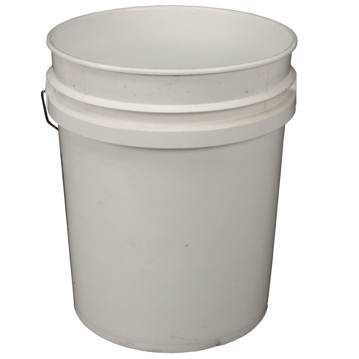Impact® Utility Bucket with Lid, 5 gal, Polyethylene, White, 11.25" dia