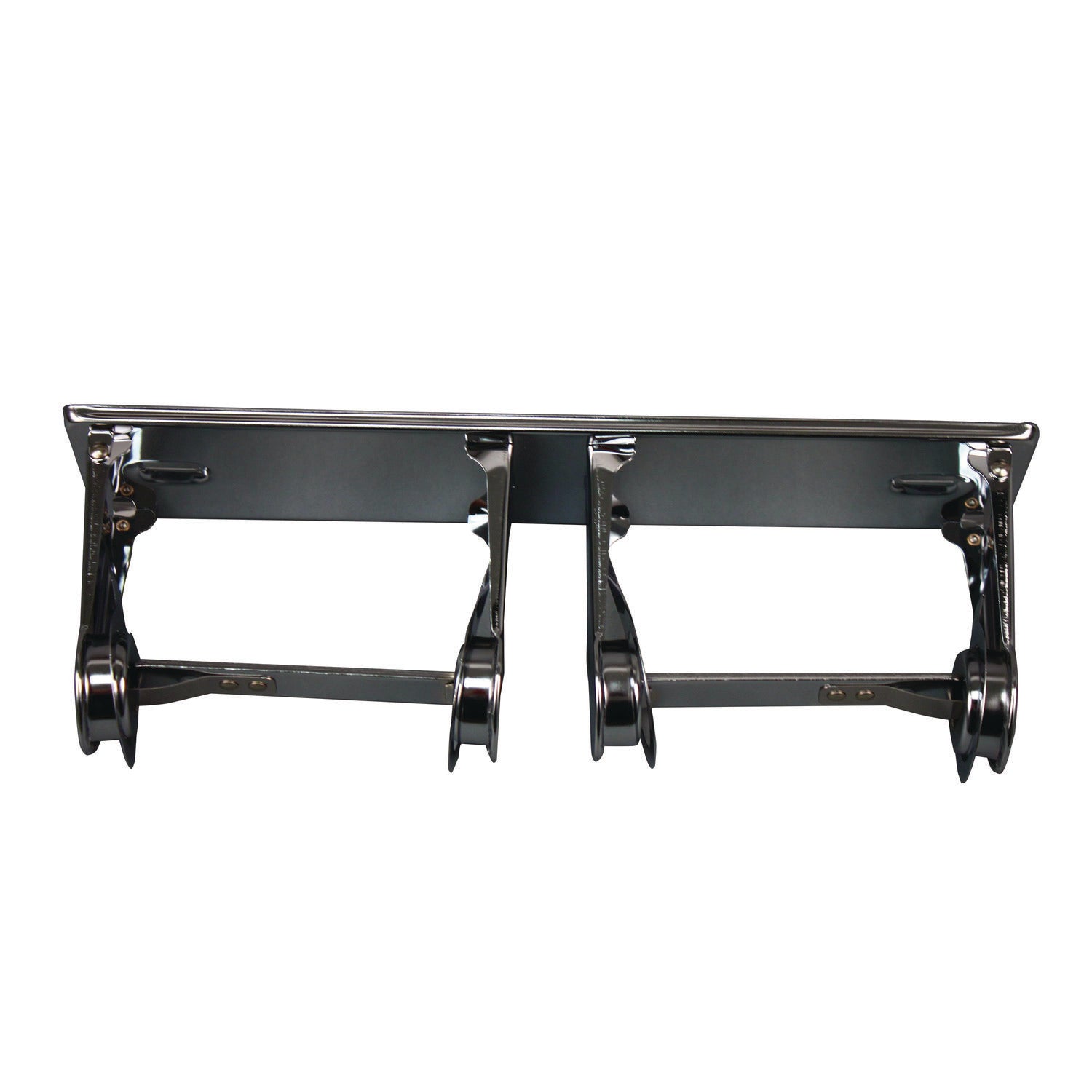 Impact® Double Roll Toilet Tissue Dispenser, 12.3 X 4.25 X 2.7, Chrome, 1 Dozen