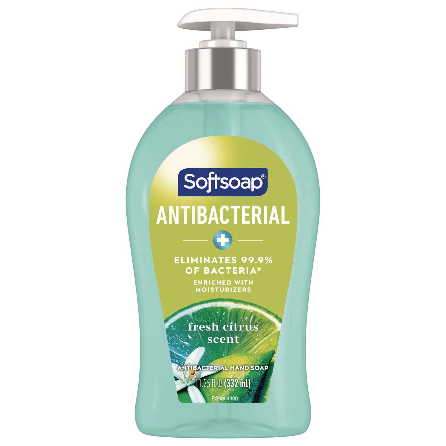 Antibacterial Hand Soap, Fresh Citrus, 11.25 oz Pump Bottle