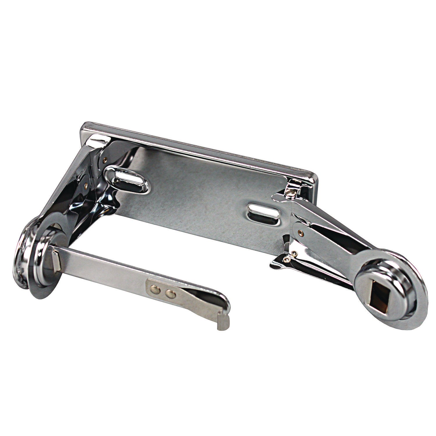 Impact® Single Roll Toilet Tissue Dispenser, 6.5 X 4.5 X 2.75, Chrome, 1 Dozen