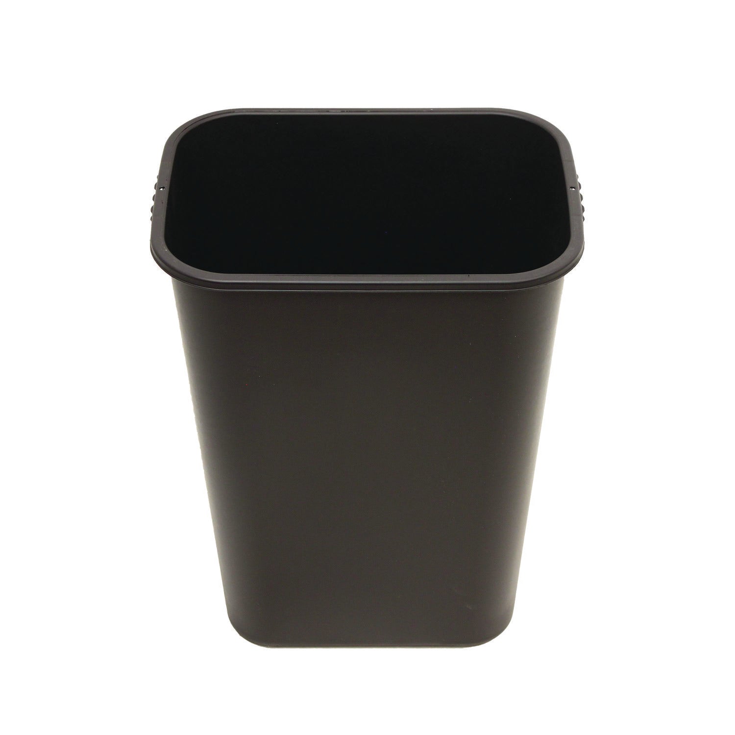 Impact® Soft-Sided Wastebasket, 41 qt, Polyethylene, Black