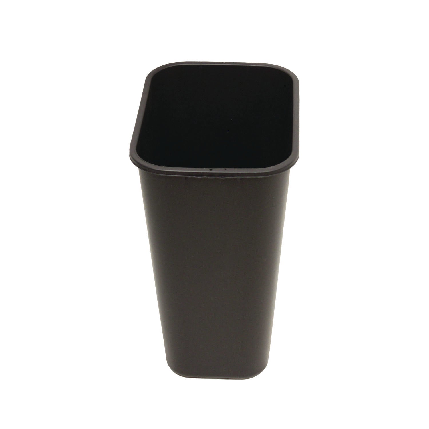 Impact® Soft-Sided Wastebasket, 41 qt, Polyethylene, Black