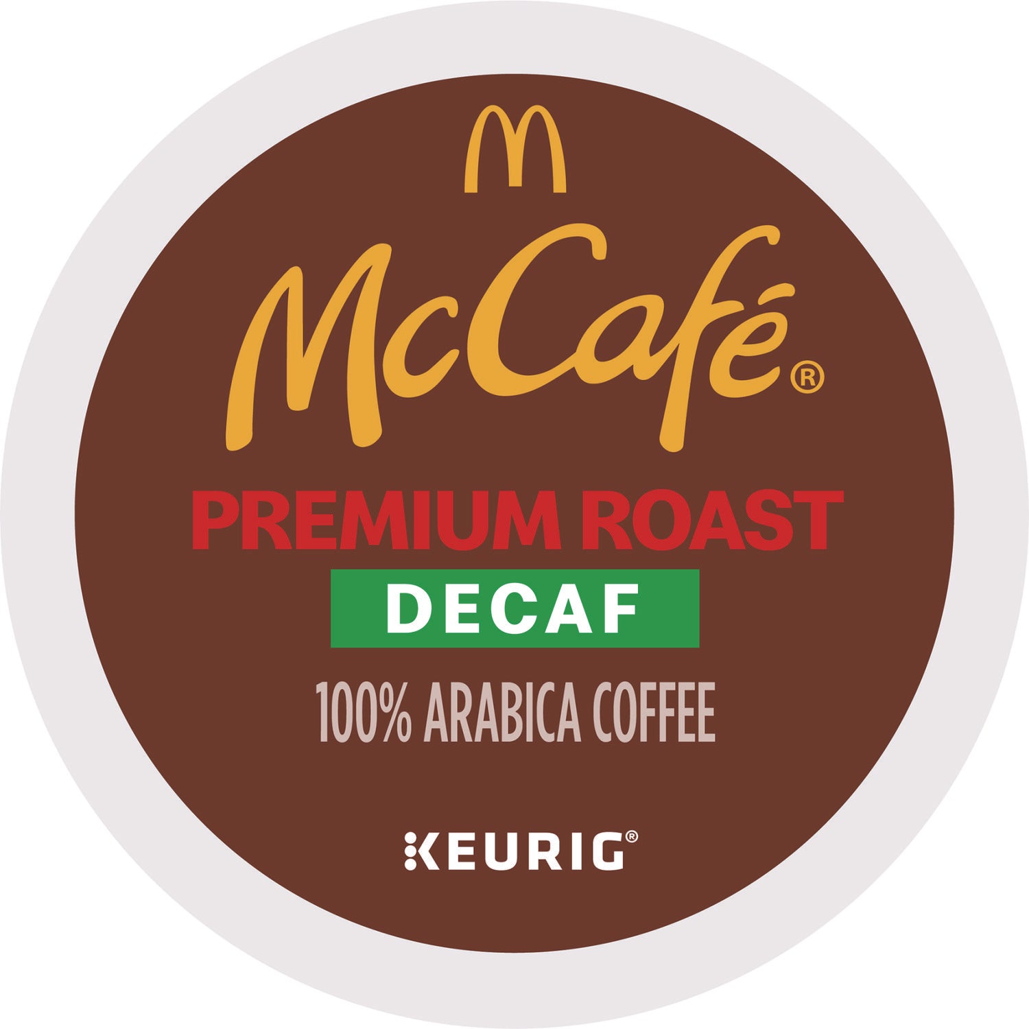 McCafe® Premium Roast Decaf K-Cup, 24/bx