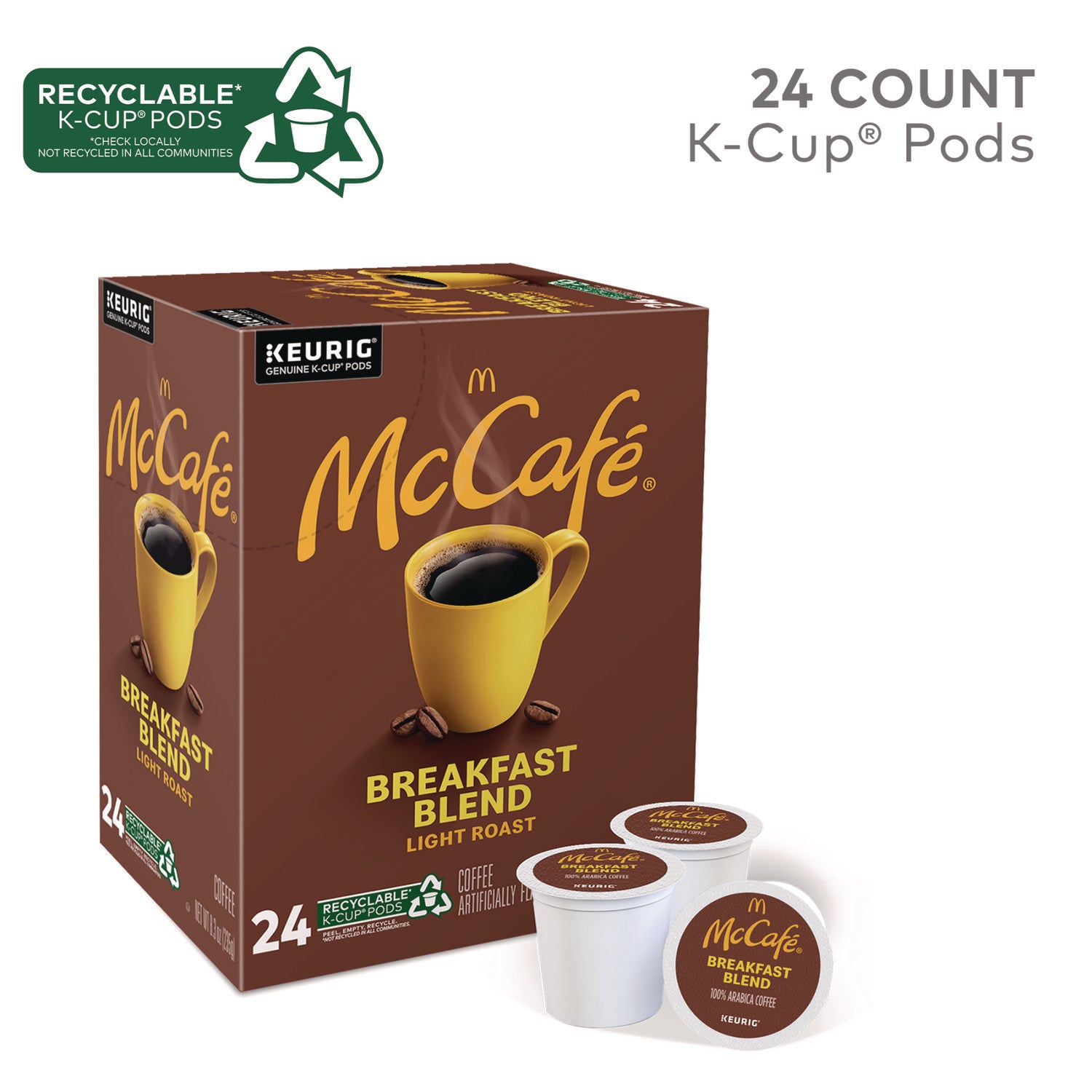 McCafe® Breakfast Blend K-Cup, 24/bx