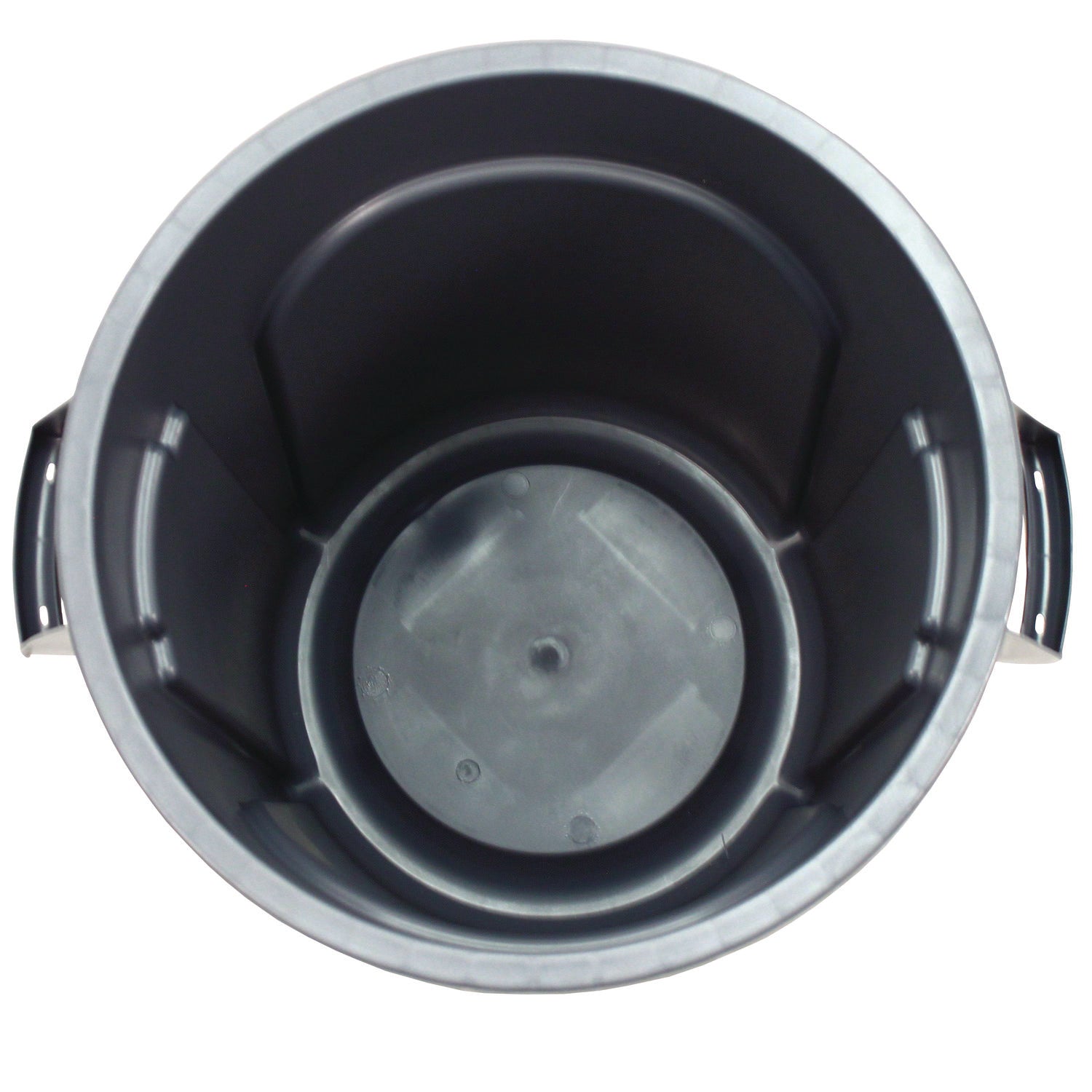 Impact® Value-Plus Containers, 20 gal, Low-Density Polyethylene, Gray