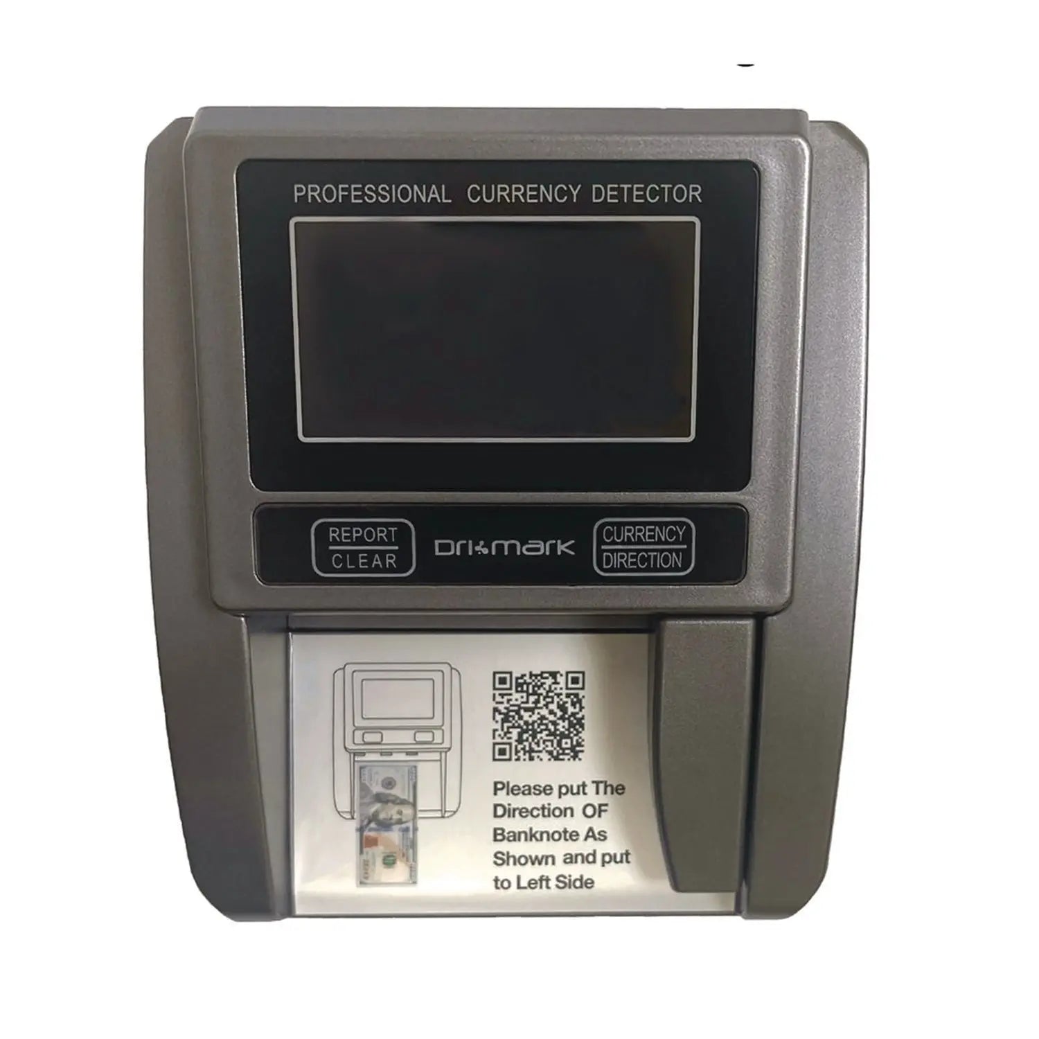 Counterfeit Detector Machine, Color; Infrared; Magnetic Strip Detection; Magnetic Ink; Size, 4.5 x 5.5 x 3.5