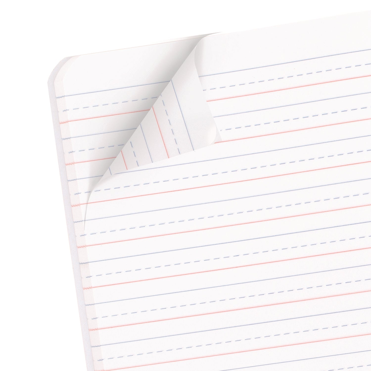 Mead® Primary Journal Creative Writing Composition Book, Manuscript Format, Blue/Black/White Cover, (100) 9.75 x 7.5 Sheets