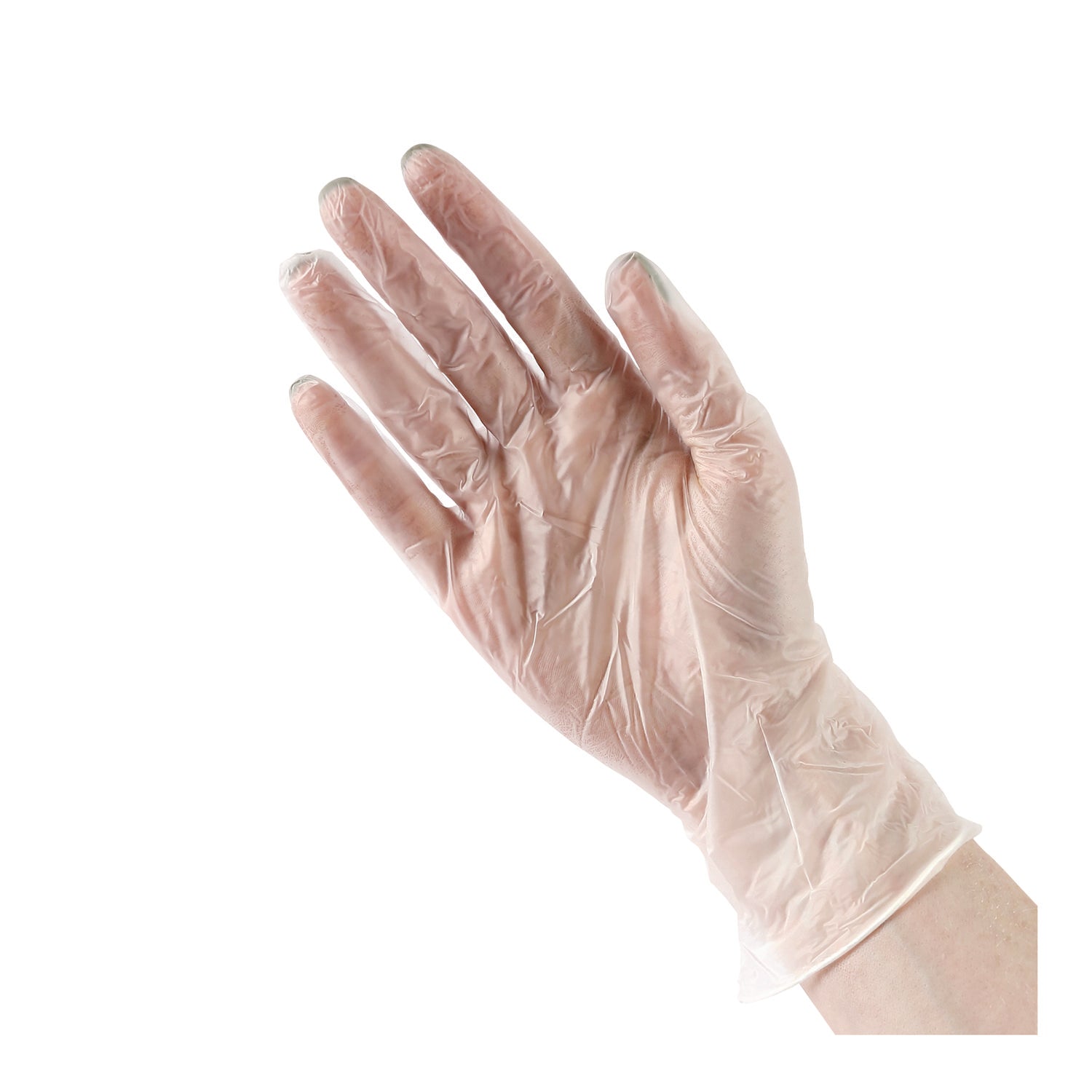 Boardwalk® General Purpose Vinyl Gloves, Powder/Latex-Free, 2.6 mil, Small, Clear, 100/Box, 10 Boxes/Carton