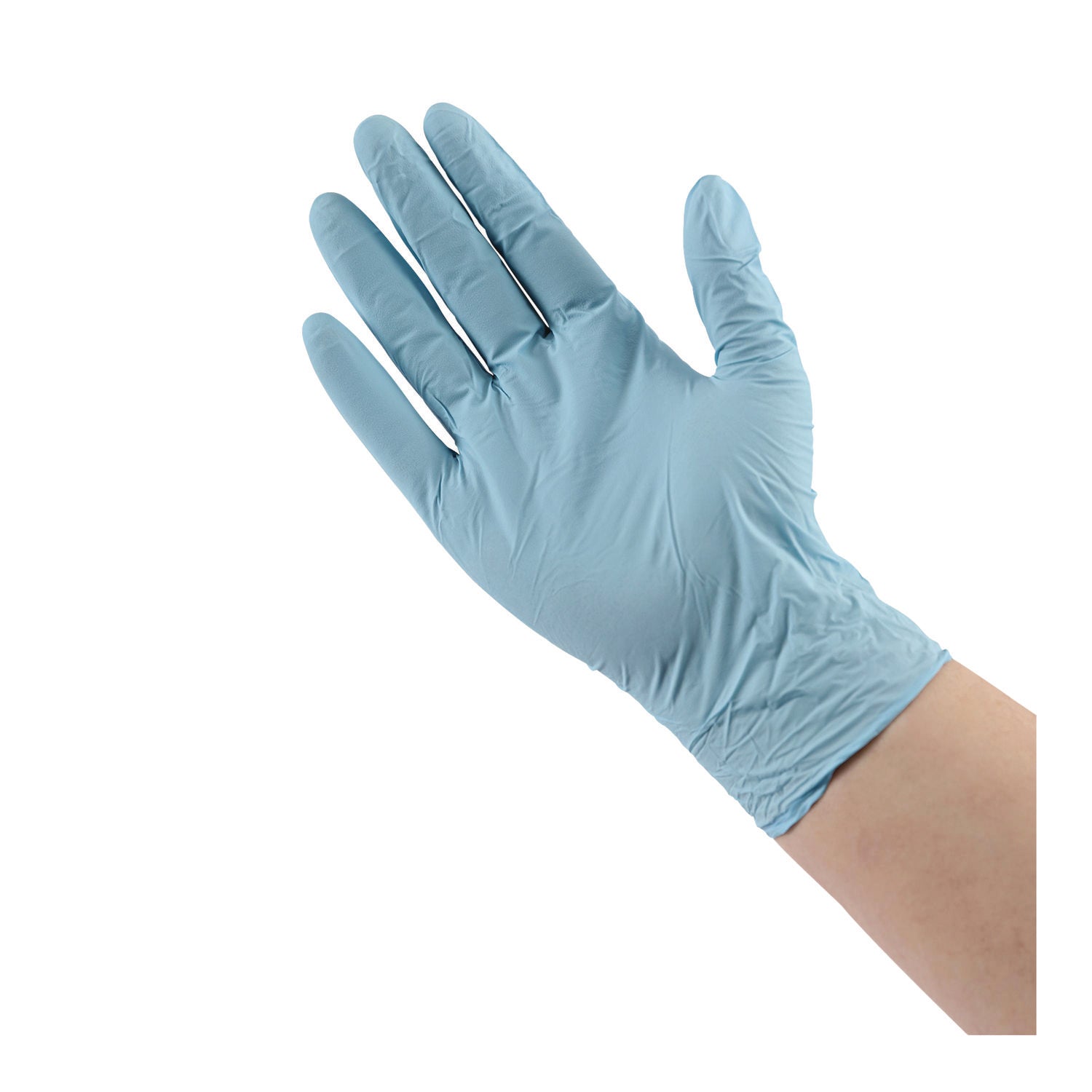 Boardwalk® Disposable Examination Nitrile Gloves, Large, Blue, 5 mil, 1,000/Carton