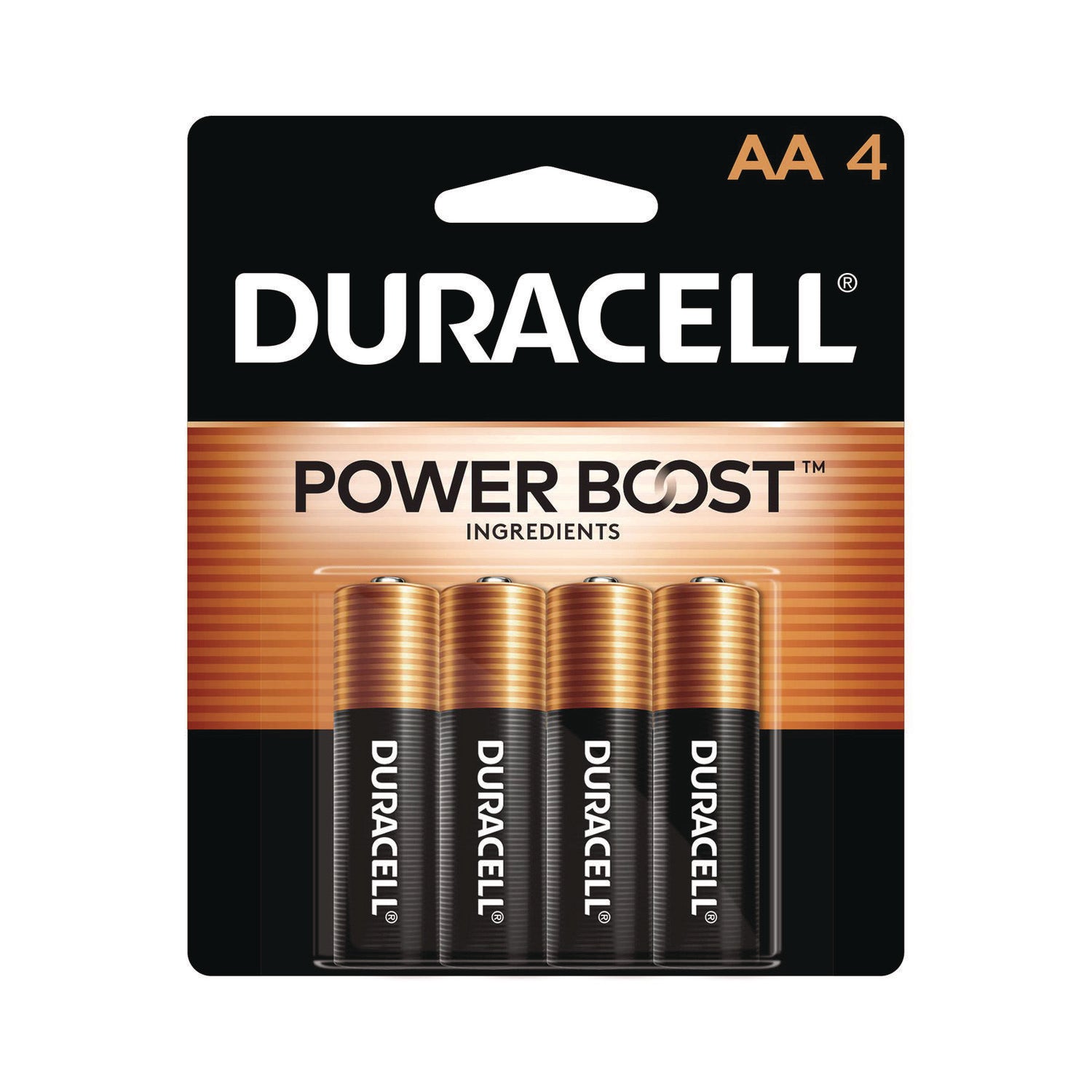 Power Boost CopperTop Alkaline AA Batteries, 4/Pack