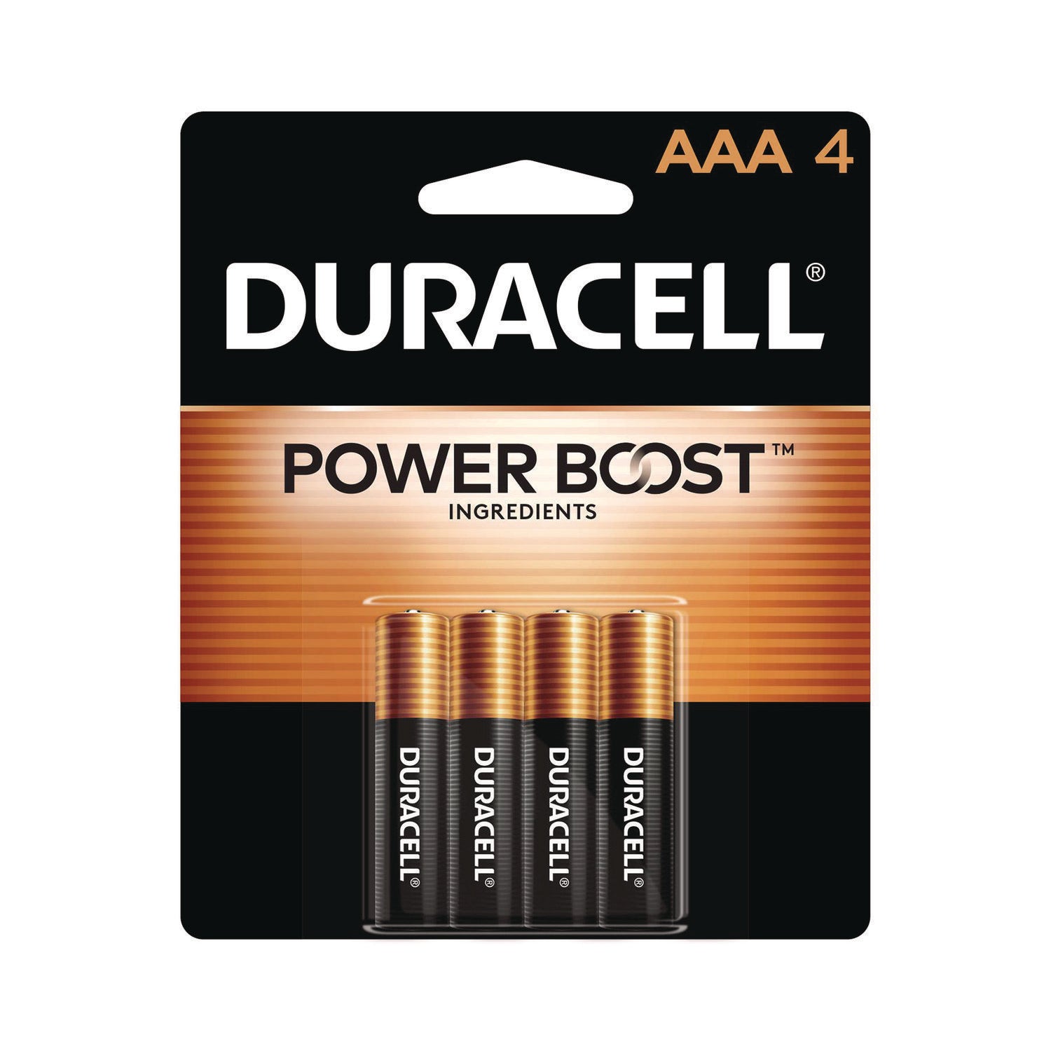 Power Boost CopperTop Alkaline AAA Batteries, 4/Pack