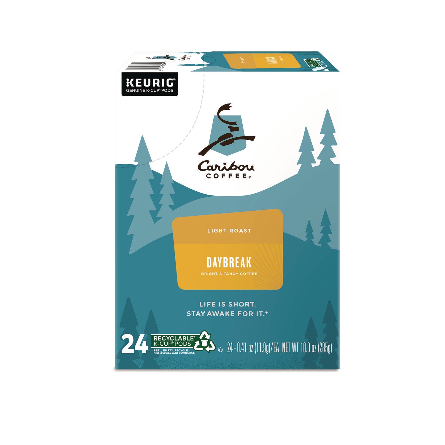 Caribou Coffee® Daybreak Morning Blend Coffee K-Cups, 24/box
