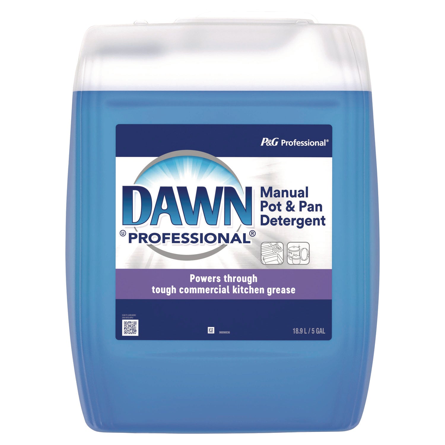 Dawn® Professional Professional Manual Pot and Pan Dish Detergent, Original Scent, 5 gal Bottle, 34/Pallet