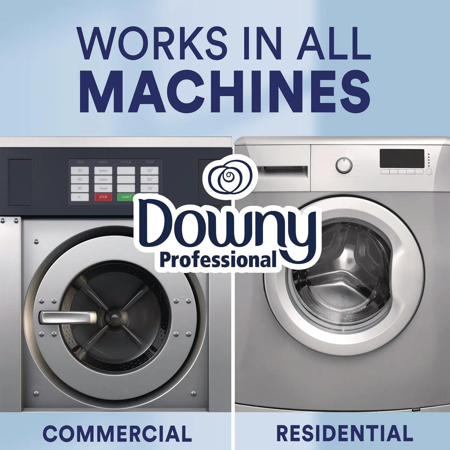 Commercial Liquid Fabric Softener, Clean and Fresh Scent, 140 oz Pour Bottle, 4/Carton Downy® Professional Flipcost