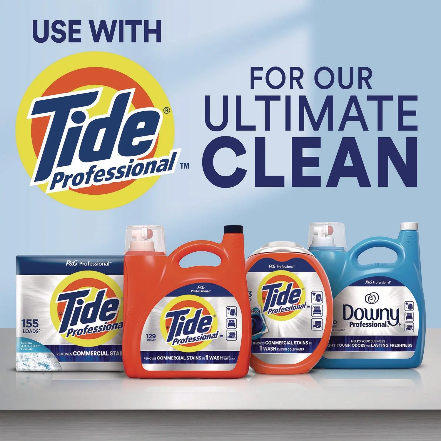 Commercial Liquid Fabric Softener, Clean and Fresh Scent, 140 oz Pour Bottle, 4/Carton Downy® Professional Flipcost