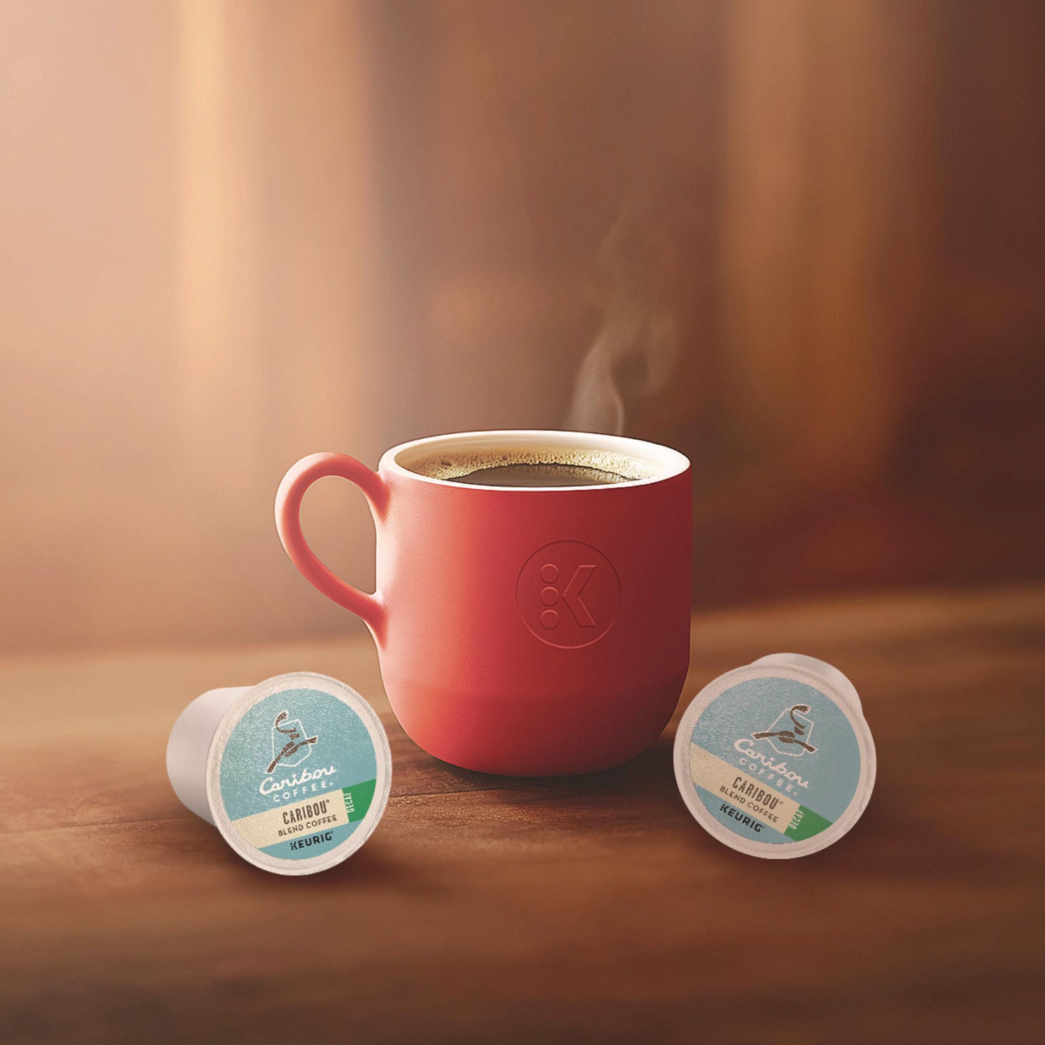 Caribou Coffee® Caribou Blend Decaf Coffee K-Cups, 96/carton