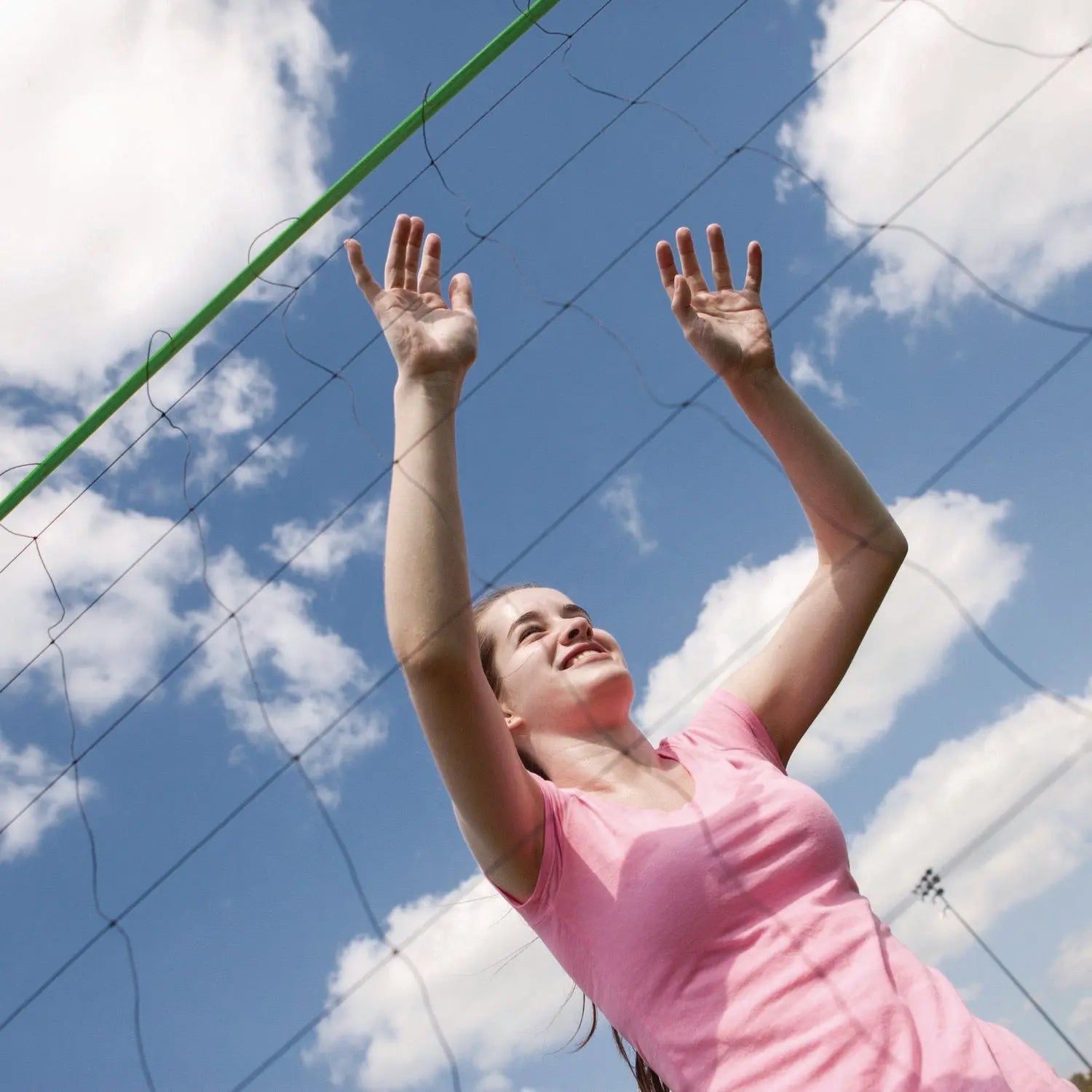 Deluxe Volleyball Set, Official-Size Volleyball, Volleyball Net Champion Sports Flipcost