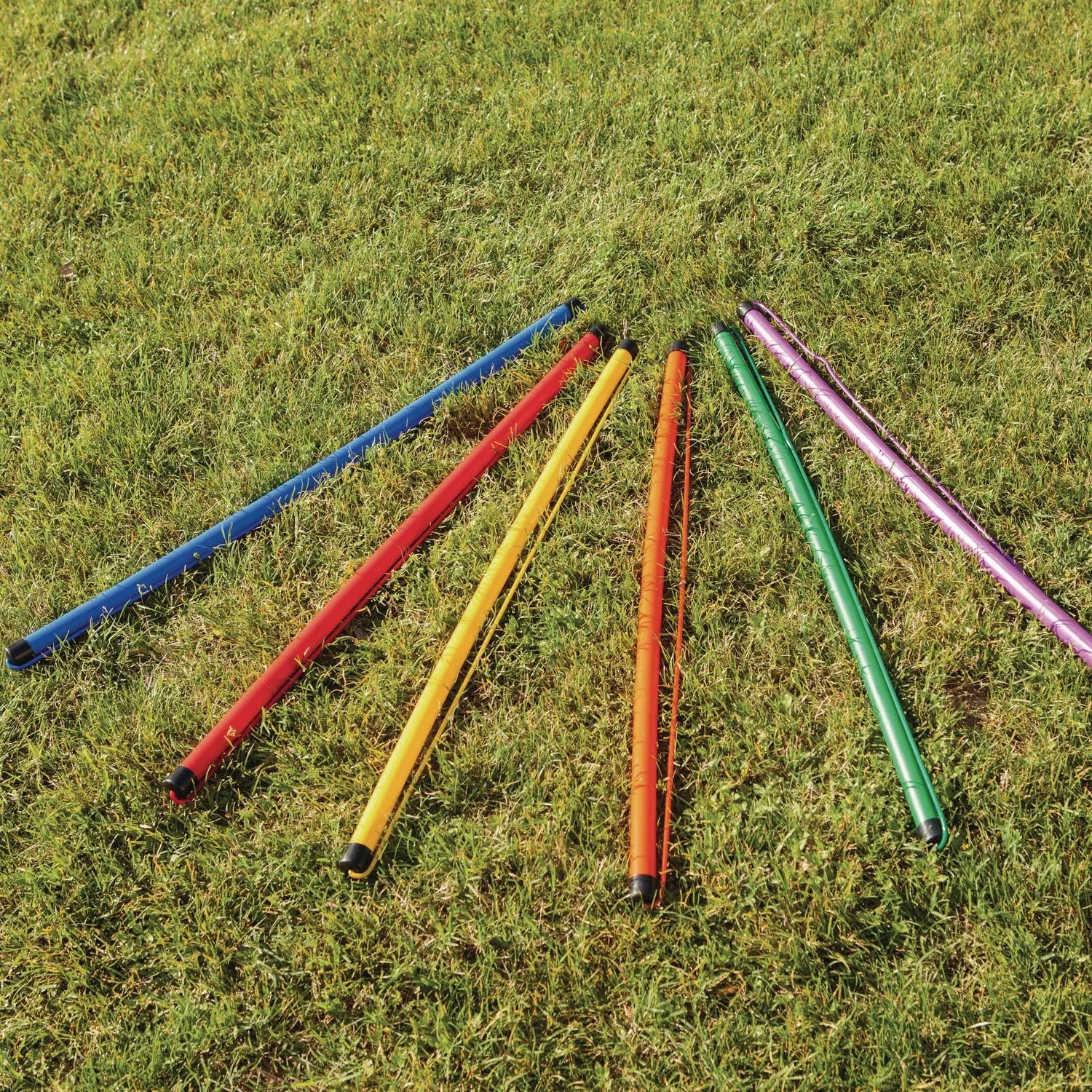 Jump Rope Baton Set, 32", Assorted Colors, 6 Batons/Set Champion Sports Flipcost