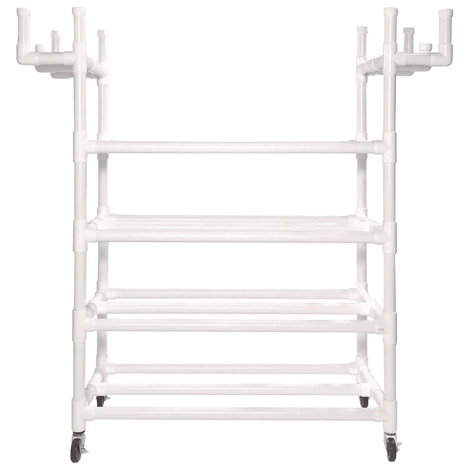 Equipment Cart, Plastic, 176 lb Capacity, 19 x 61 x 62, White Champion Sports Flipcost