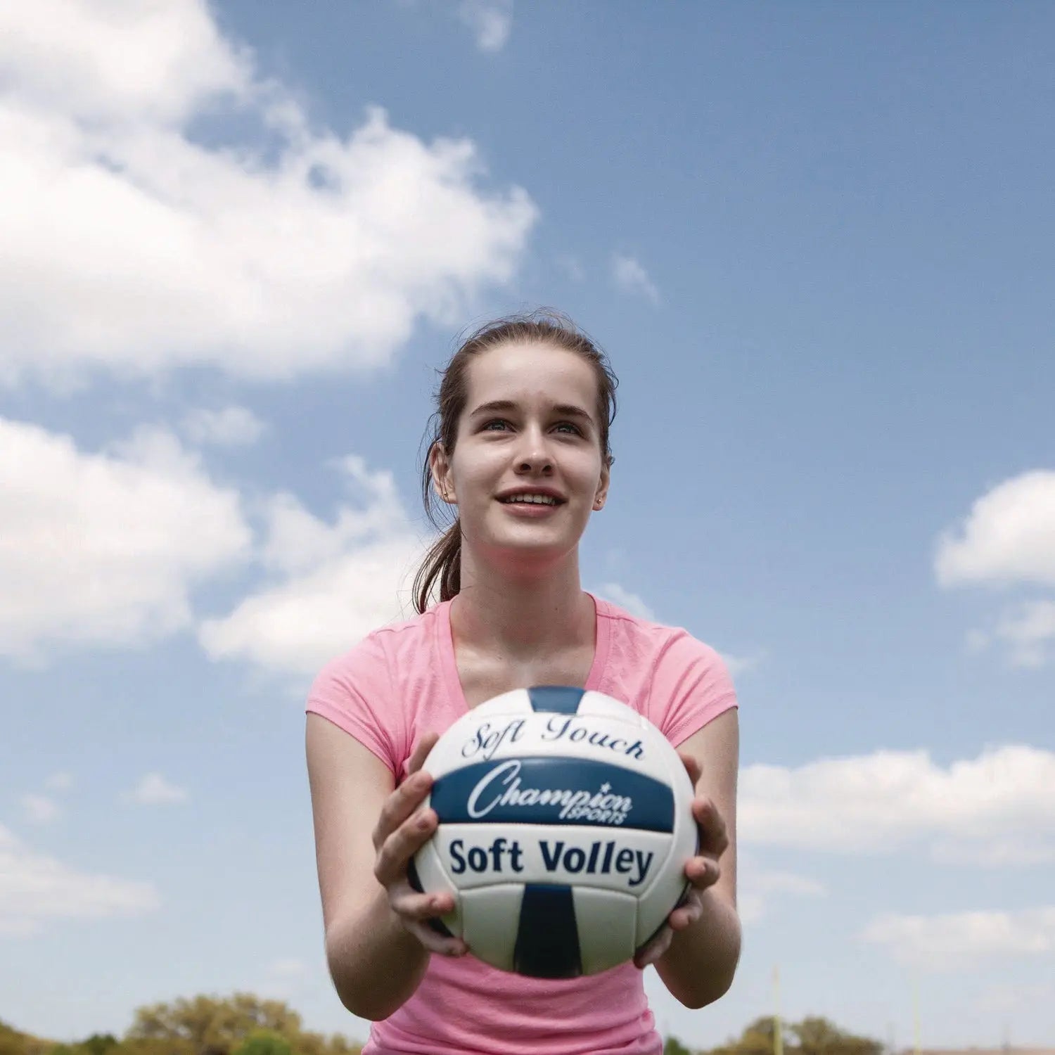 Deluxe Volleyball Set, Official-Size Volleyball, Volleyball Net Champion Sports Flipcost