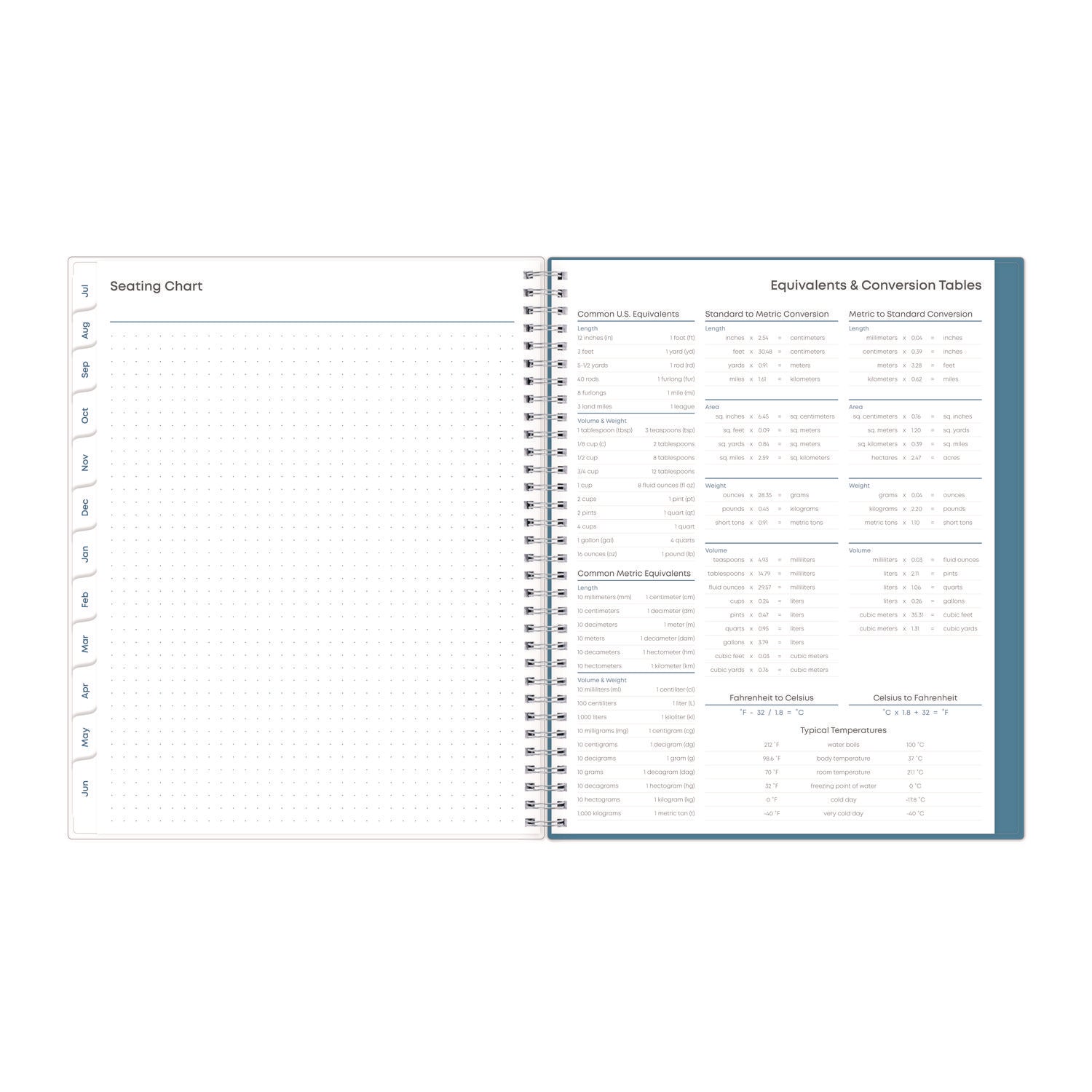 Blue Sky® Teacher Dots CYO Cover Weekly/Monthly Lesson Planner, 2024 to 2025, Nine Classes, Multicolor Cover, (144) 11 x 8.5 Pages