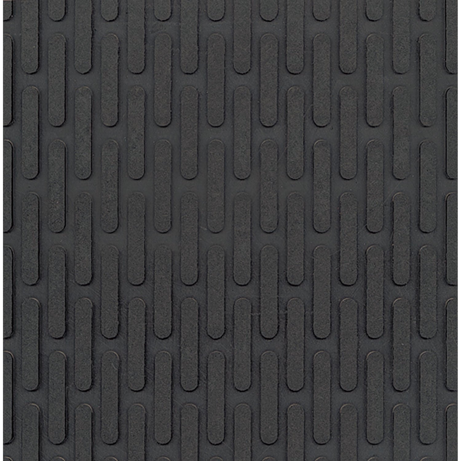 Crown Crown-Tred Indoor/outdoor Scraper Mat, Rubber, 43.75 X 66.75, Black