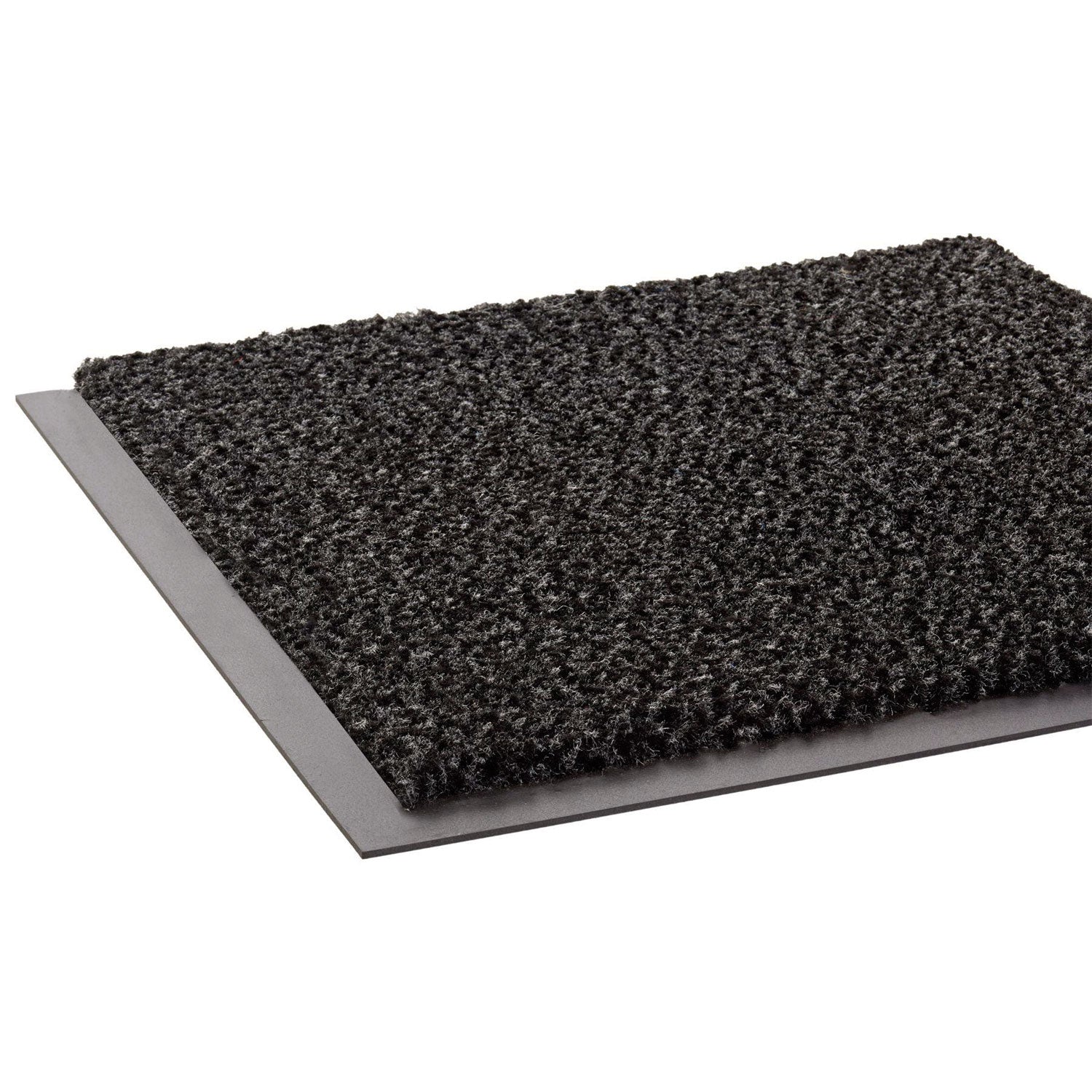 Crown Dust-Star Microfiber Wiper Mat, 36 X 120, Charcoal