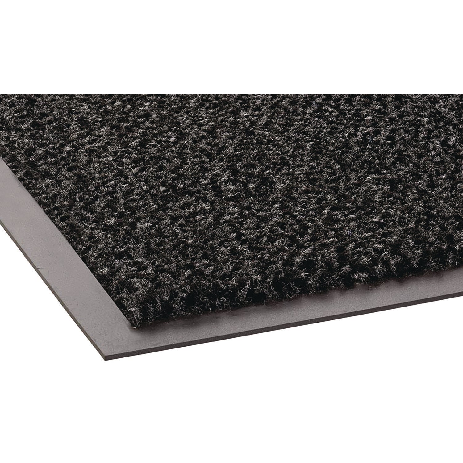 Crown Dust-Star Microfiber Wiper Mat, 36 X 120, Charcoal