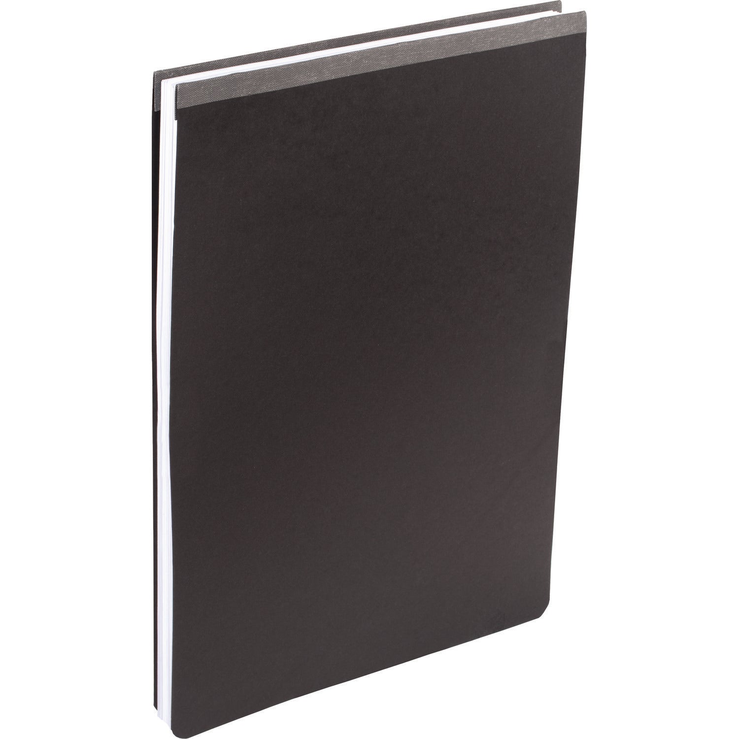 ACCO Pressboard Report Cover with Tyvek Reinforced Hinge, Two-Piece Prong Fastener, 3" Capacity, 11 x 17, Black/Black