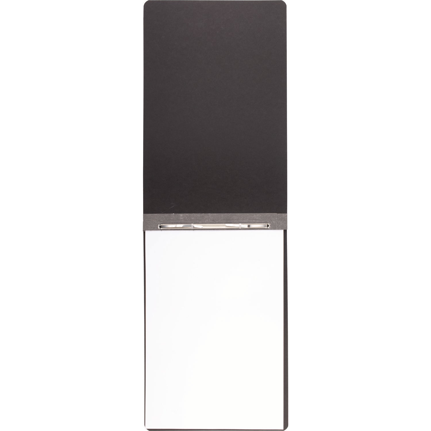 ACCO Pressboard Report Cover with Tyvek Reinforced Hinge, Two-Piece Prong Fastener, 3" Capacity, 11 x 17, Black/Black