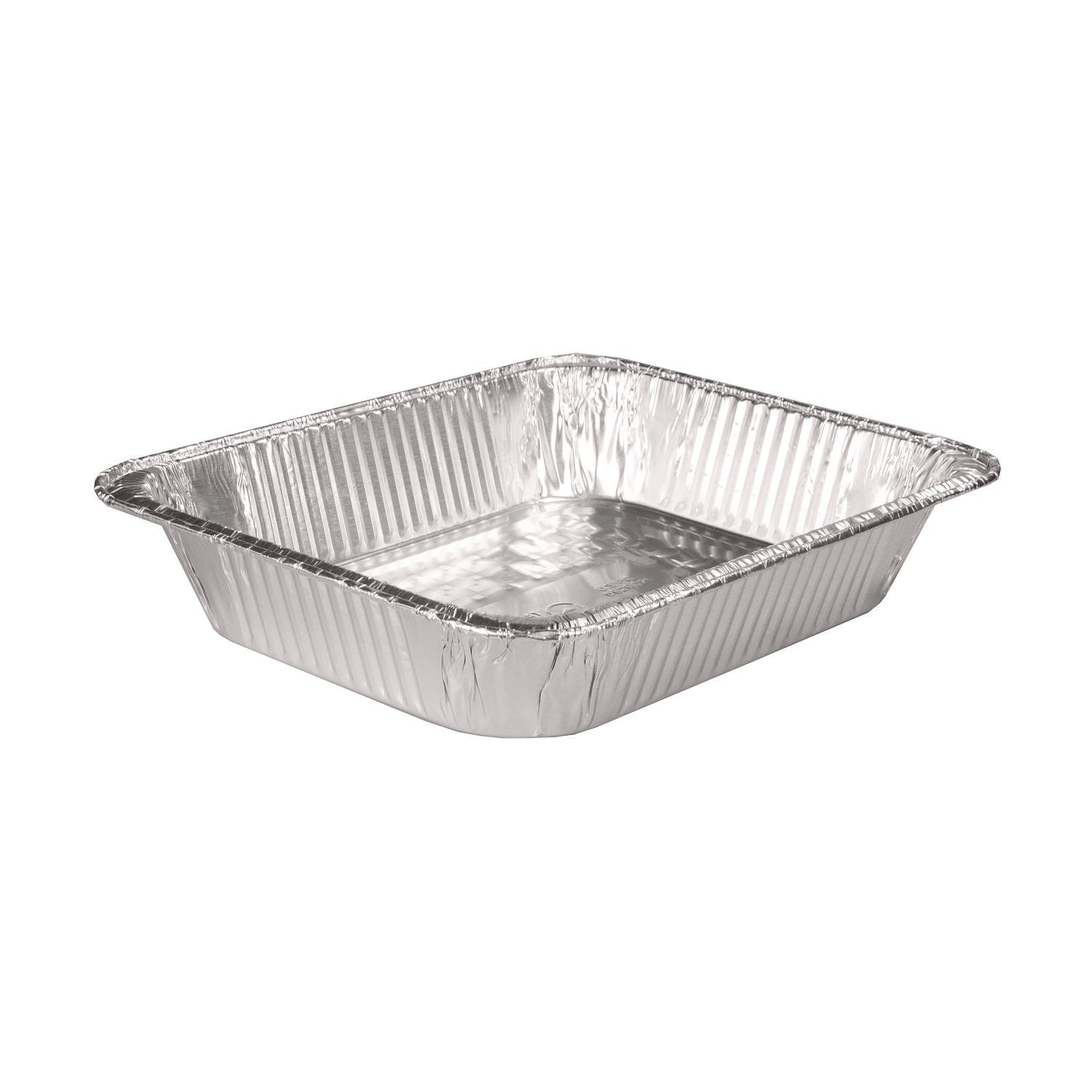 HFA® Aluminum Steam Table Pans, Half-Size Deep, 2.56" Deep, 10.38 x 12.75, 100/Carton
