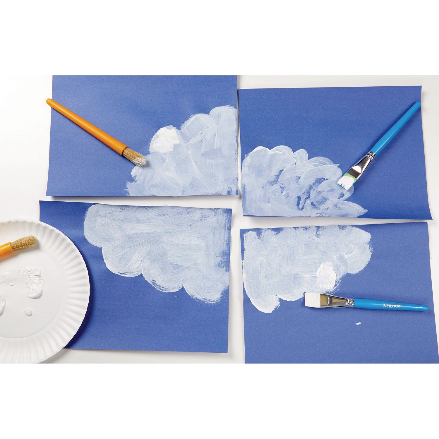 Crayola® Washable Paint, White, 16 Oz Bottle