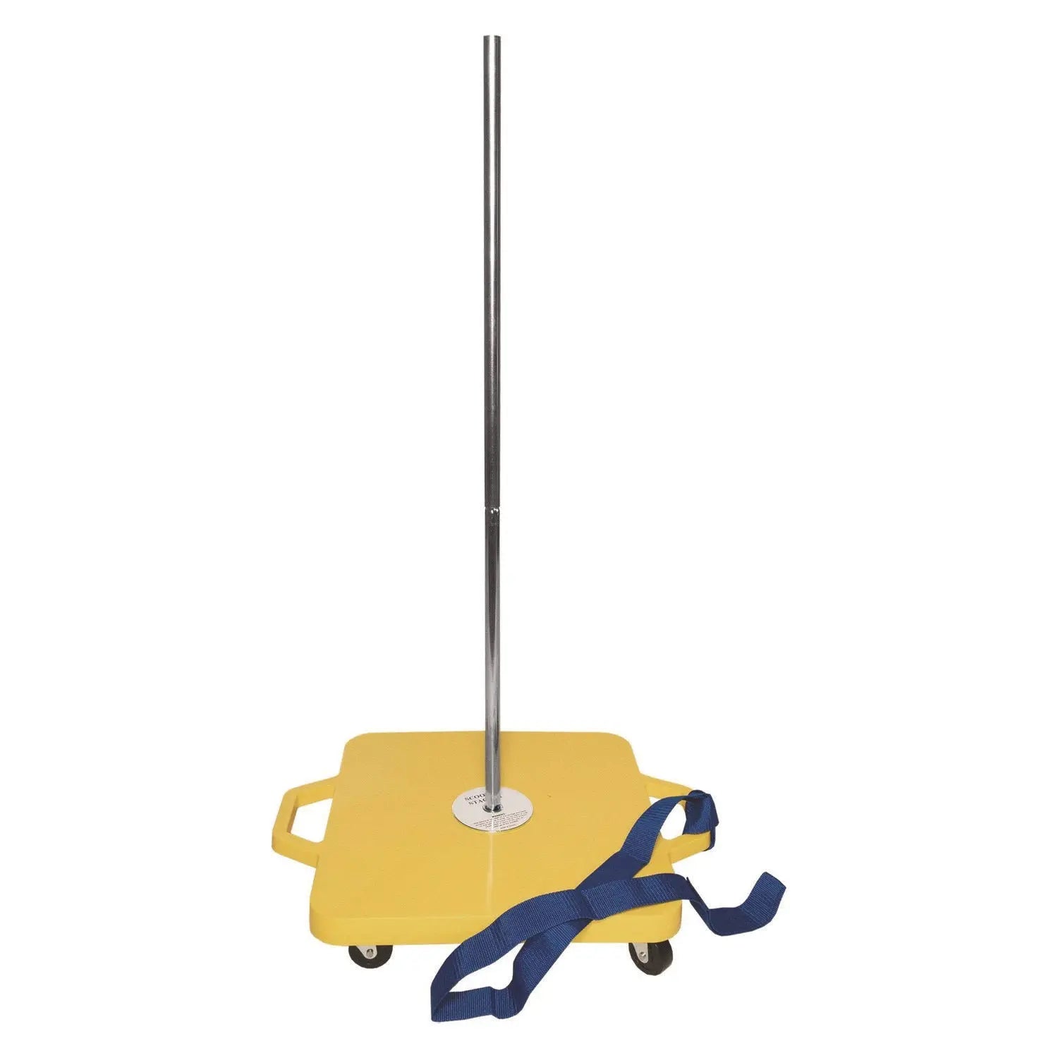 Scooter Stacker, Plastic, 176 lb Capacity, 21 x 16 x 39, Silver/Yellow