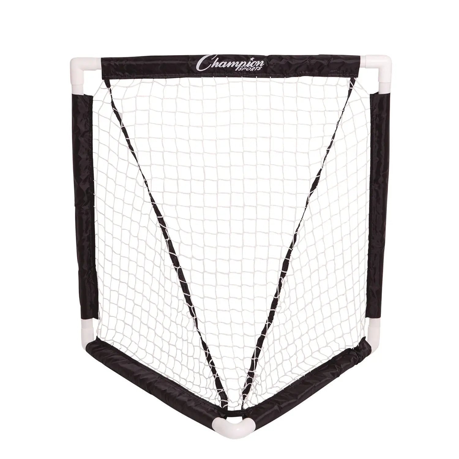 Mini Lacrosse Goal, 3 ft x 3 ft, 1.5" dia Frame Champion Sports Flipcost
