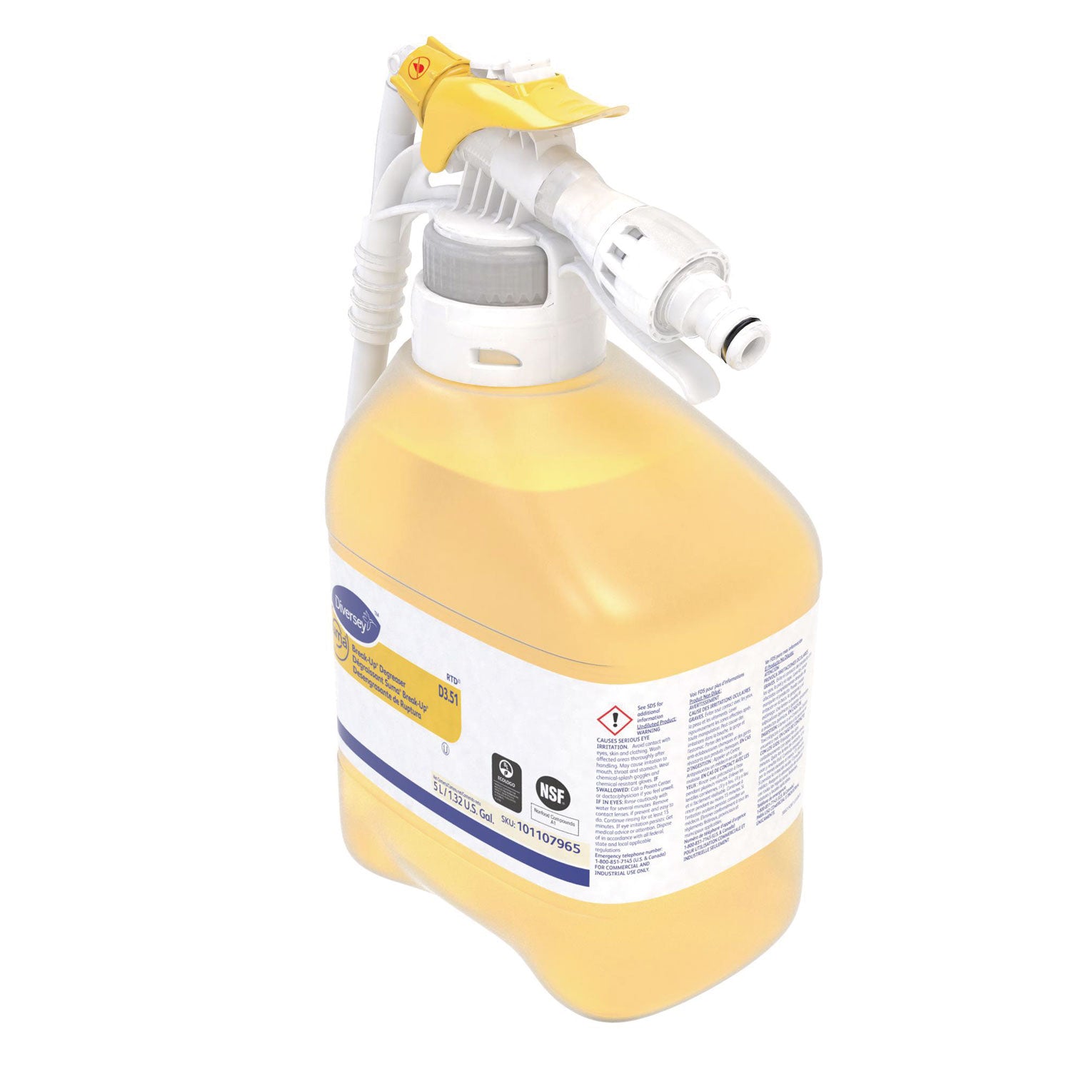 Diversey™ Suma Break-Up Degreaser D3.51, 5 L Bottle with Sprayer