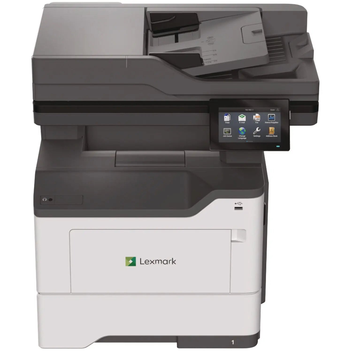 38S0820 Multifunction Mono Printer, Copy/Fax/Print/Scan