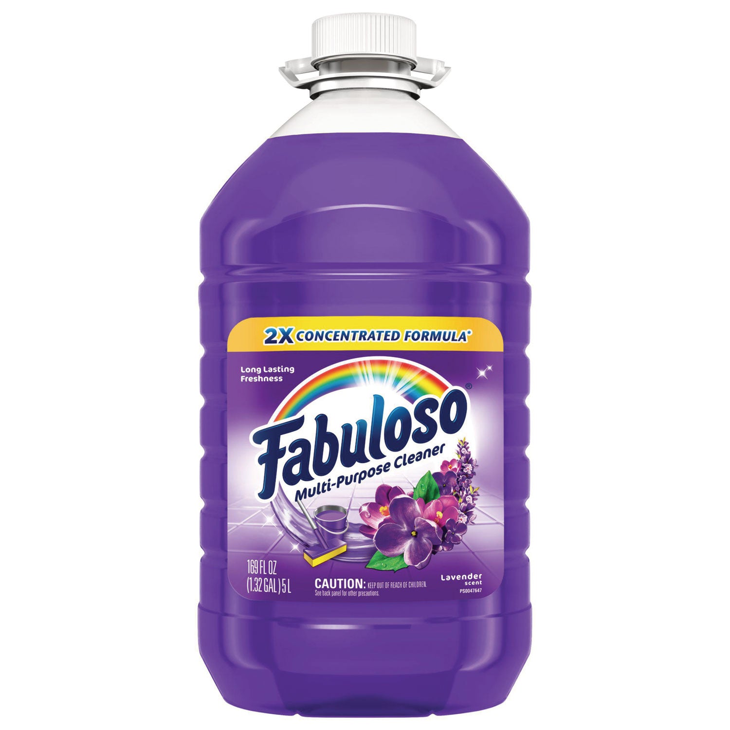 Fabuloso® Multi-use Cleaner, Lavender Scent, 169 oz Bottle, 3/Carton