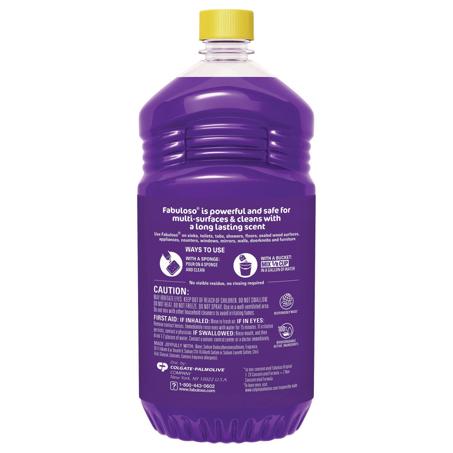 Fabuloso® Multi-Use Cleaner, Lavender Scent, 56 Oz Bottle