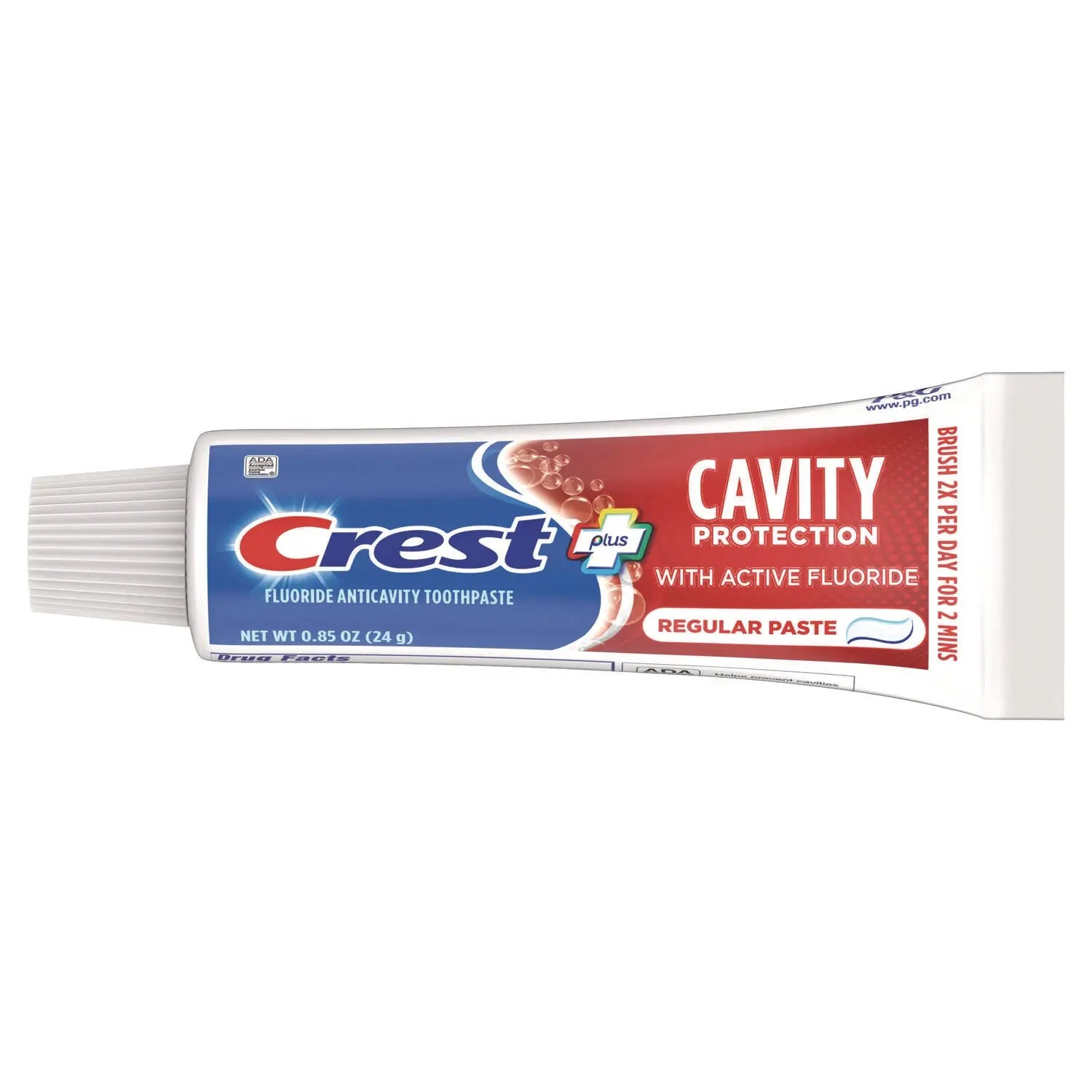 Cavity Protection Toothpaste, Personal Size, 0.85 oz Tube, 240/Carton Crest® Flipcost