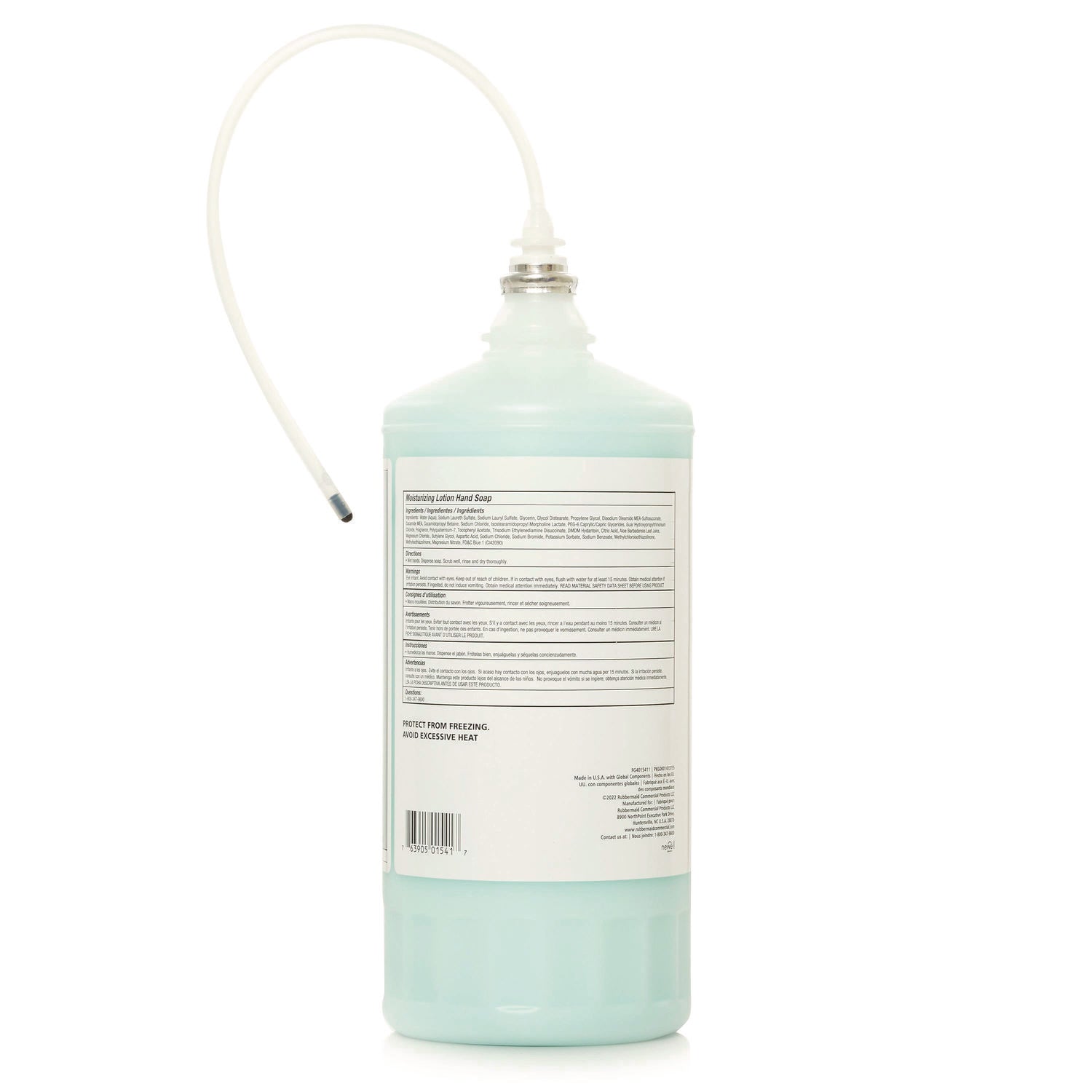 Rubbermaid® Commercial Enriched Hand Soap with Moisturizers Refill, Floral Scent, 800 mL, 4/Carton