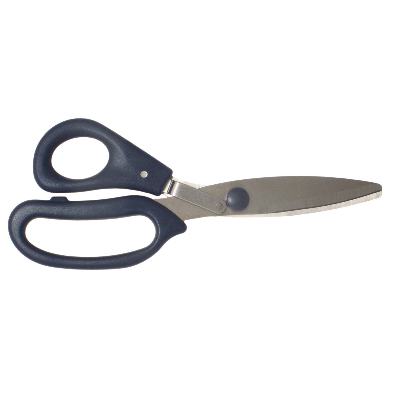 Westcott® Power Pivot Shears, 8" Long, 3.5" Cut Length, Straight Blue Handle