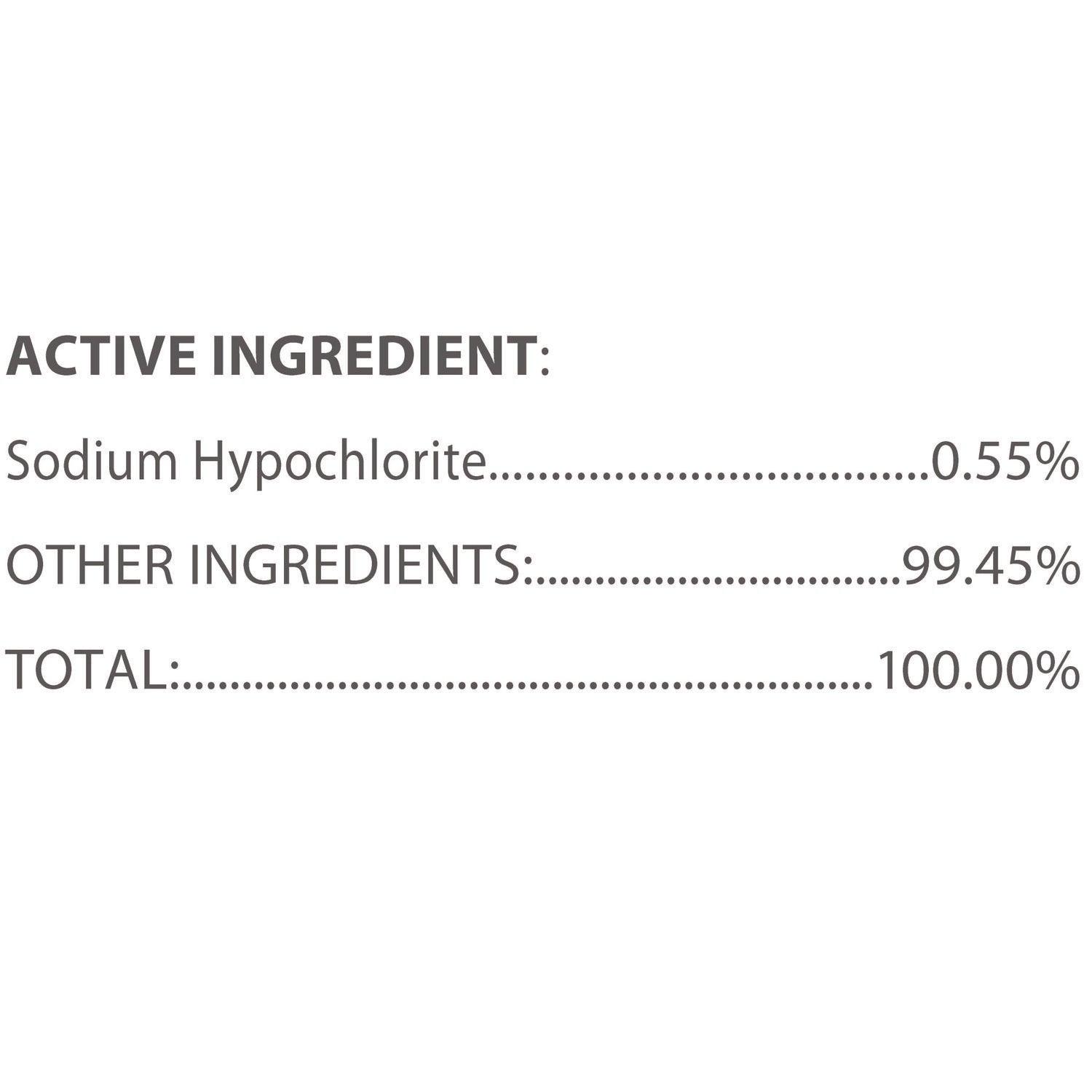 Clorox Healthcare® Bleach Germicidal Wipes, 1-Ply, 6.75 x 9, Unscented, White, 70/Canister, 6 Canisters/Carton