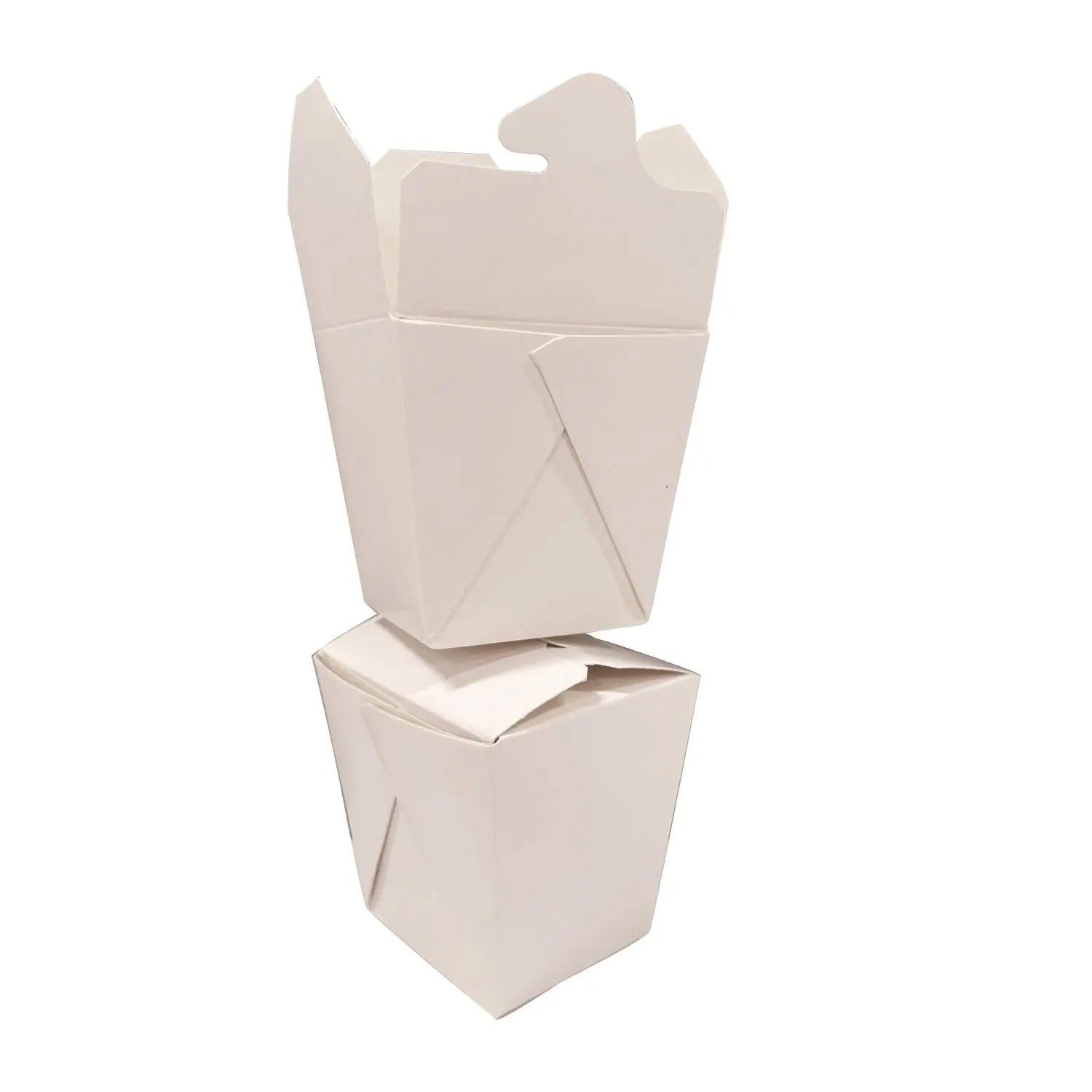 Food Pail, 26 oz, 3.63 x 3 x 3.5, White, Paper, 400/Carton Kari-Out® Flipcost