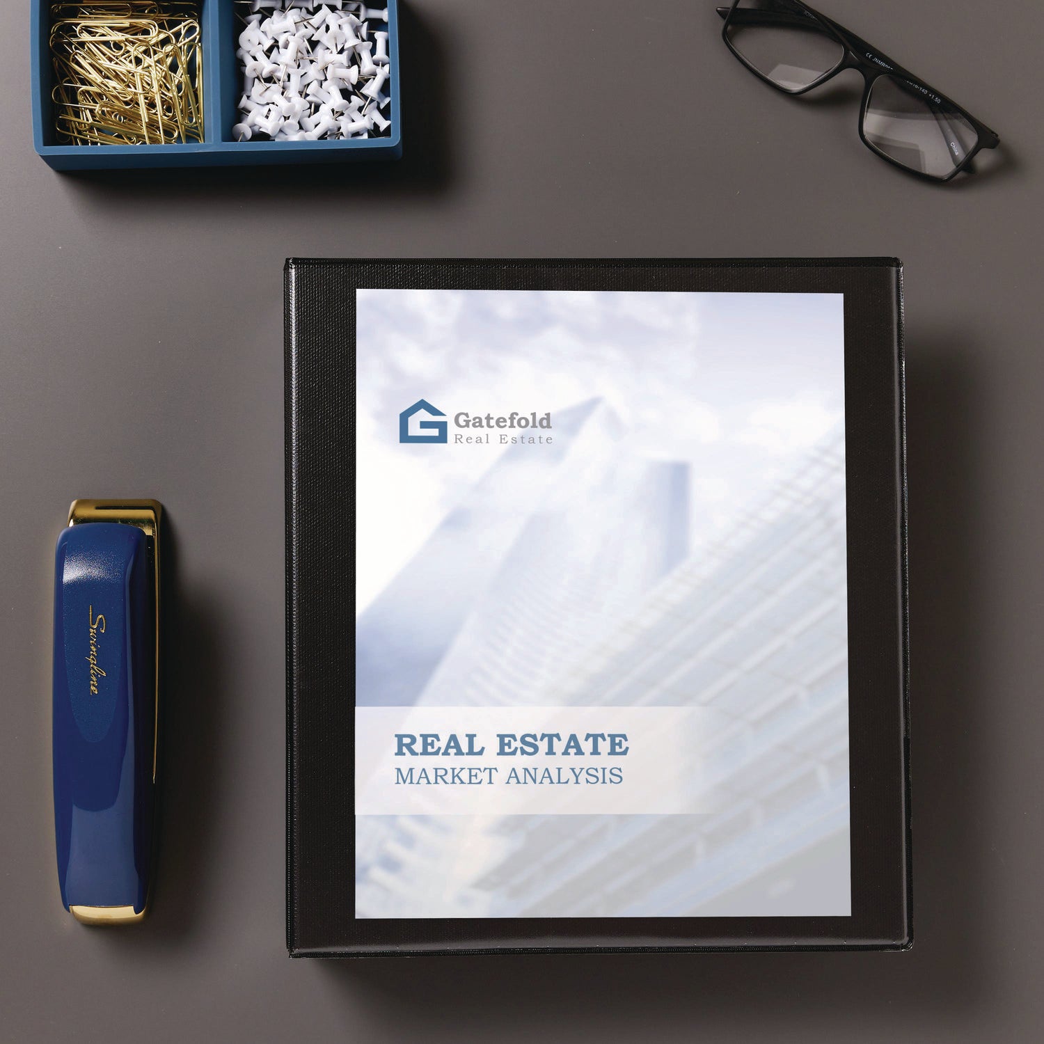 Avery® Showcase Economy View Binders with Slant Rings, 3 Rings, 3" Capacity, 11 x 8.5, Black