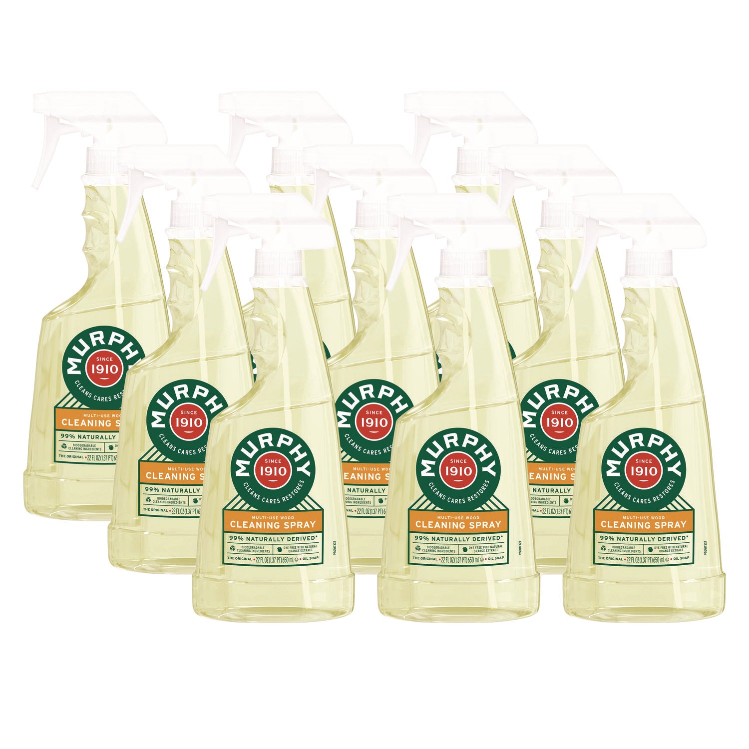 Spray Formula, All-Purpose, Orange, 22 oz Spray Bottle, 9/Carton