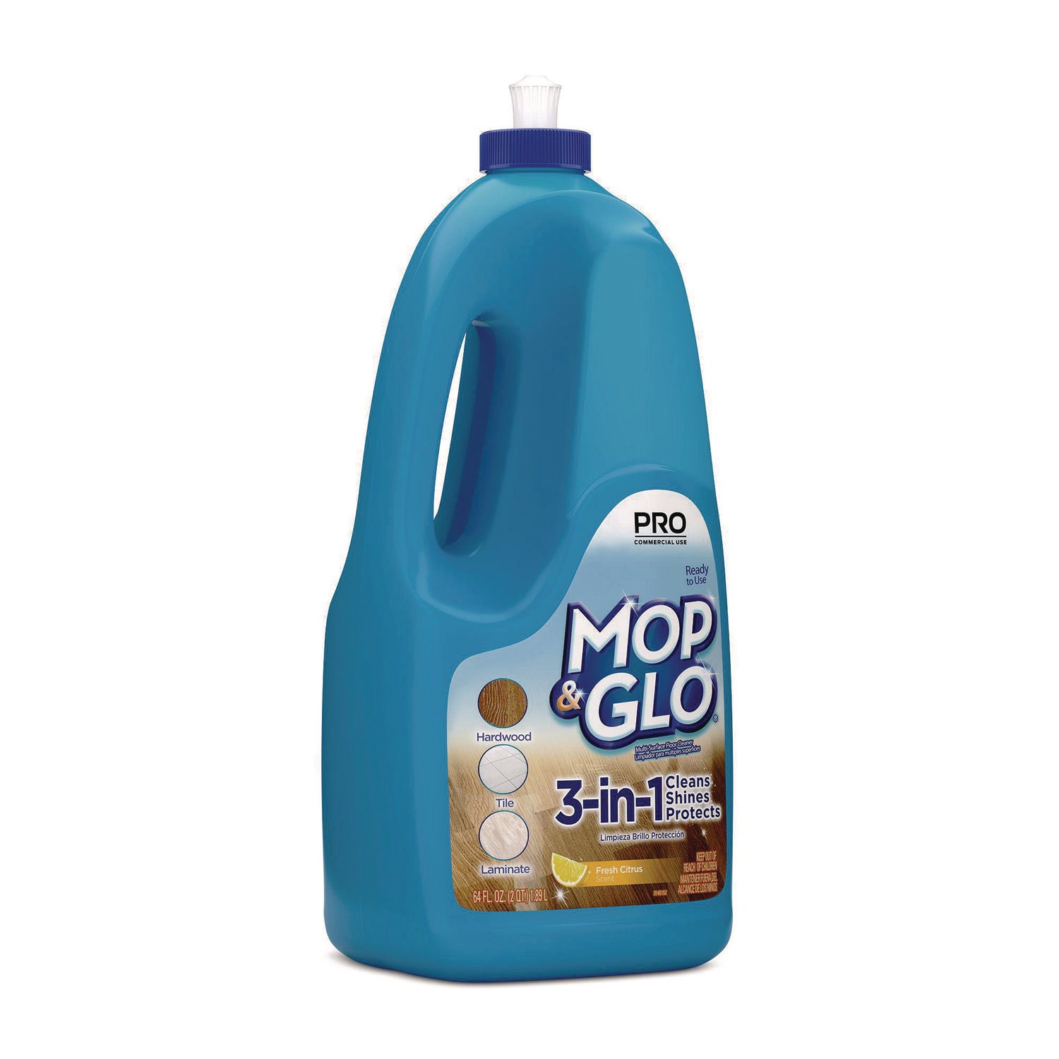 Professional MOP & GLO® Ready to Use Multi-Surface Floor Cleaner, Fresh Citrus Scent, 64 oz Bottle
