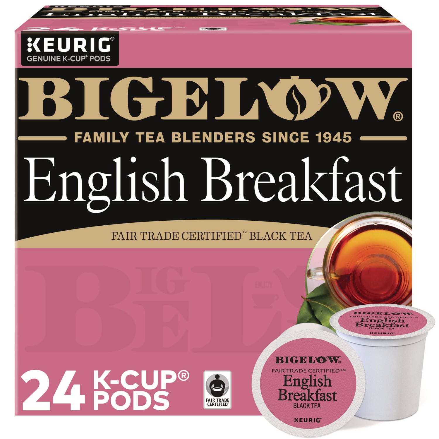 Bigelow® English Breakfast Tea K-Cups Pack, 24/box