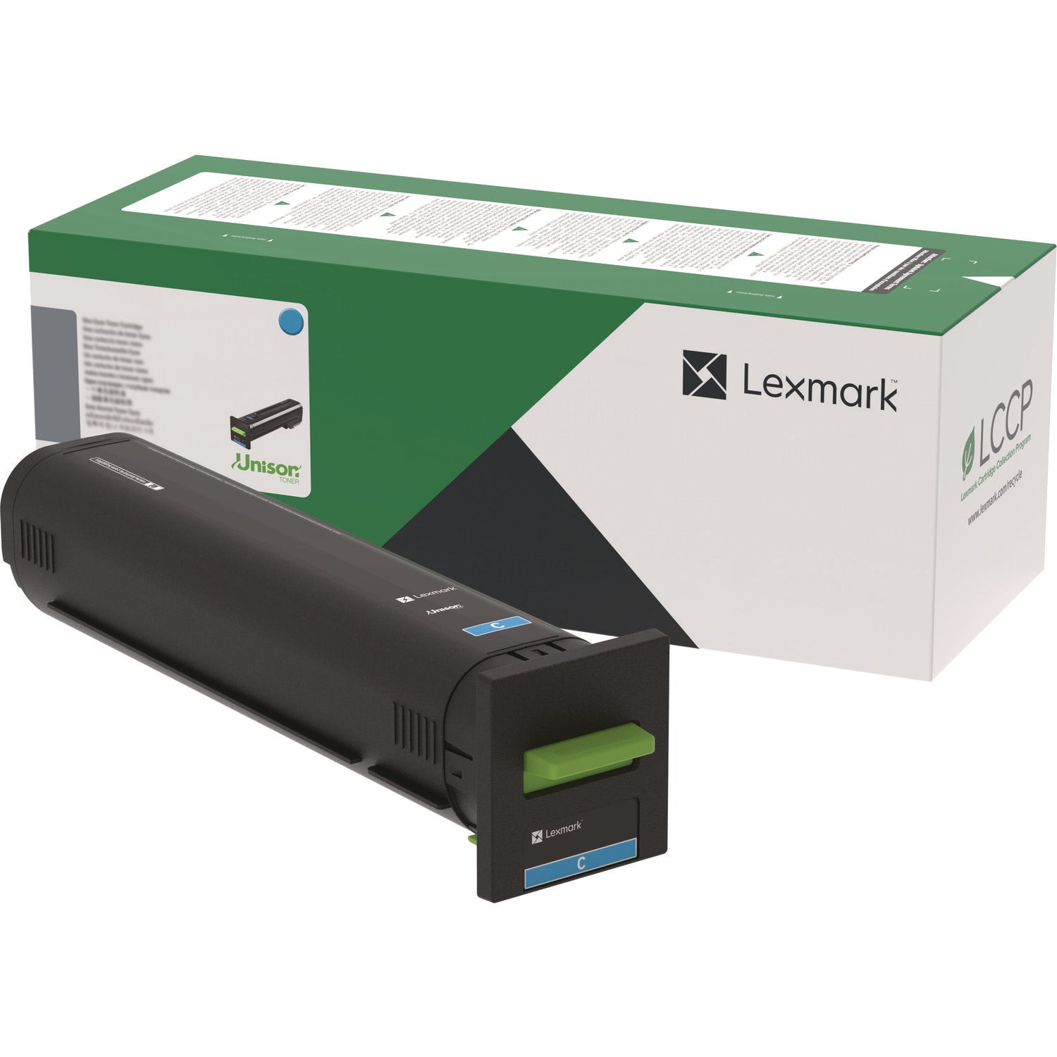 Lexmark™ 82K0UCG Ultra High-Yield Toner, 55,000 Page-Yield, Cyan