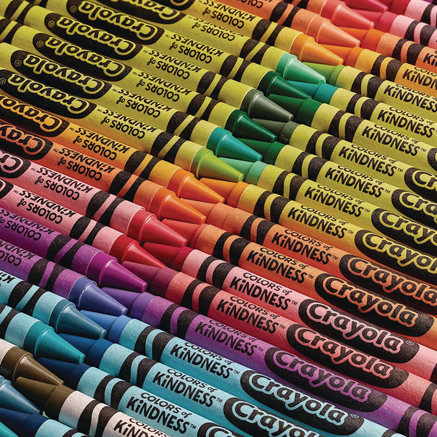 Crayola® Colors of Kindness Crayons, Assorted, 24/Pack