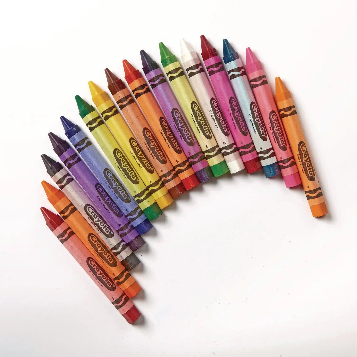 16-Color Triangular Crayons, Assorted, 16/Box Crayola® Flipcost